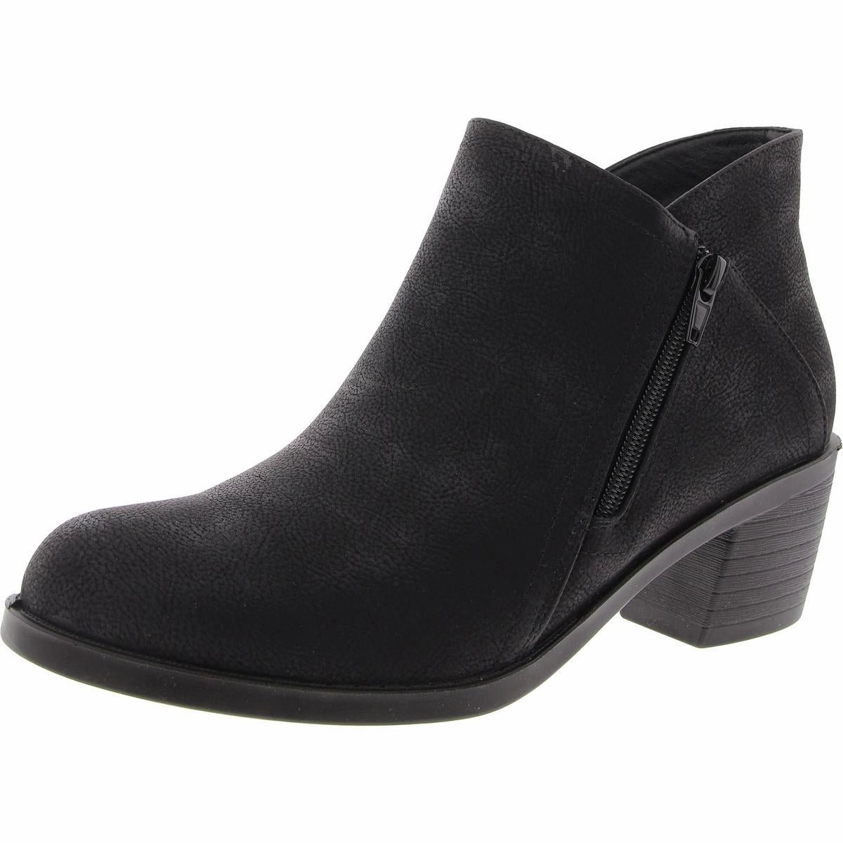 Durable Shell Work Commute Extreme Cold 313483 Womens Solid Manmade Ankle Boots