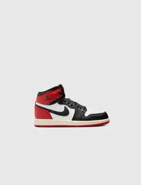 Arch Support Daily Walk Grab Now AIR JORDAN 1 RETRO HIGH OG "BLACK TOE REIMAGINED" PS