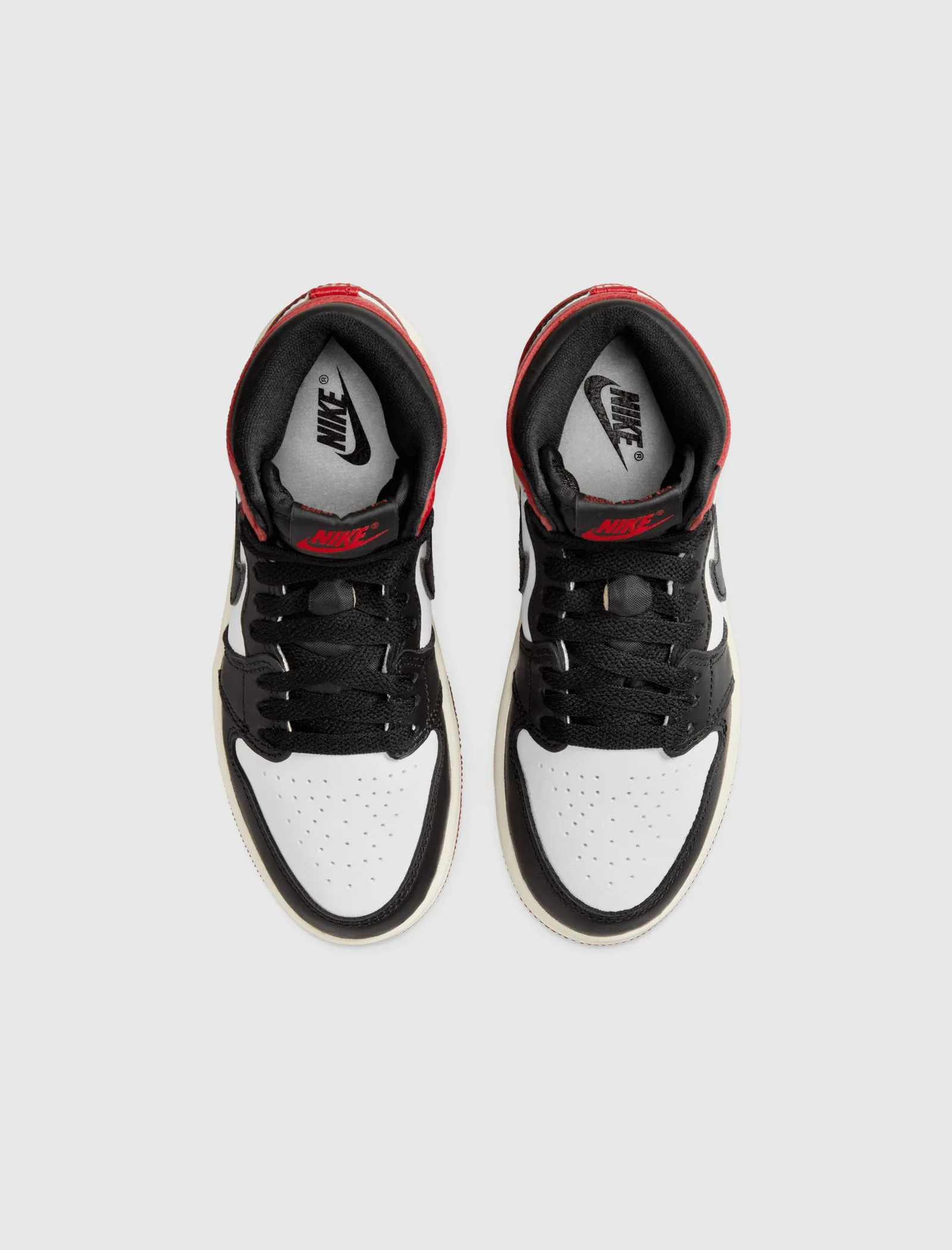 Durable Build Minimalist Fans Heat Guard AIR JORDAN 1 RETRO HIGH OG "BLACK TOE REIMAGINED" PS