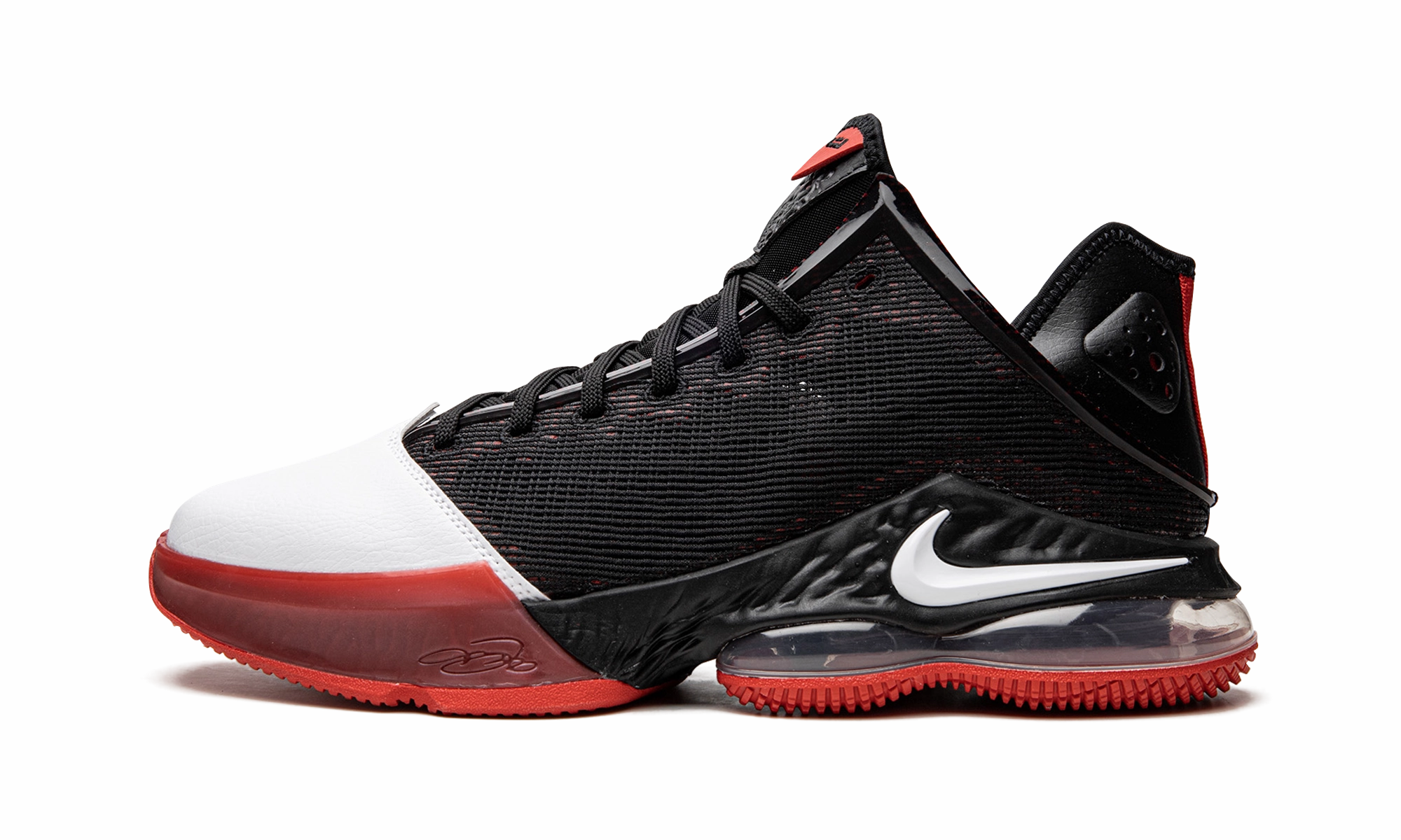 Scratch Resistant Cushioned Midsole LeBron 19 Low "Bred"