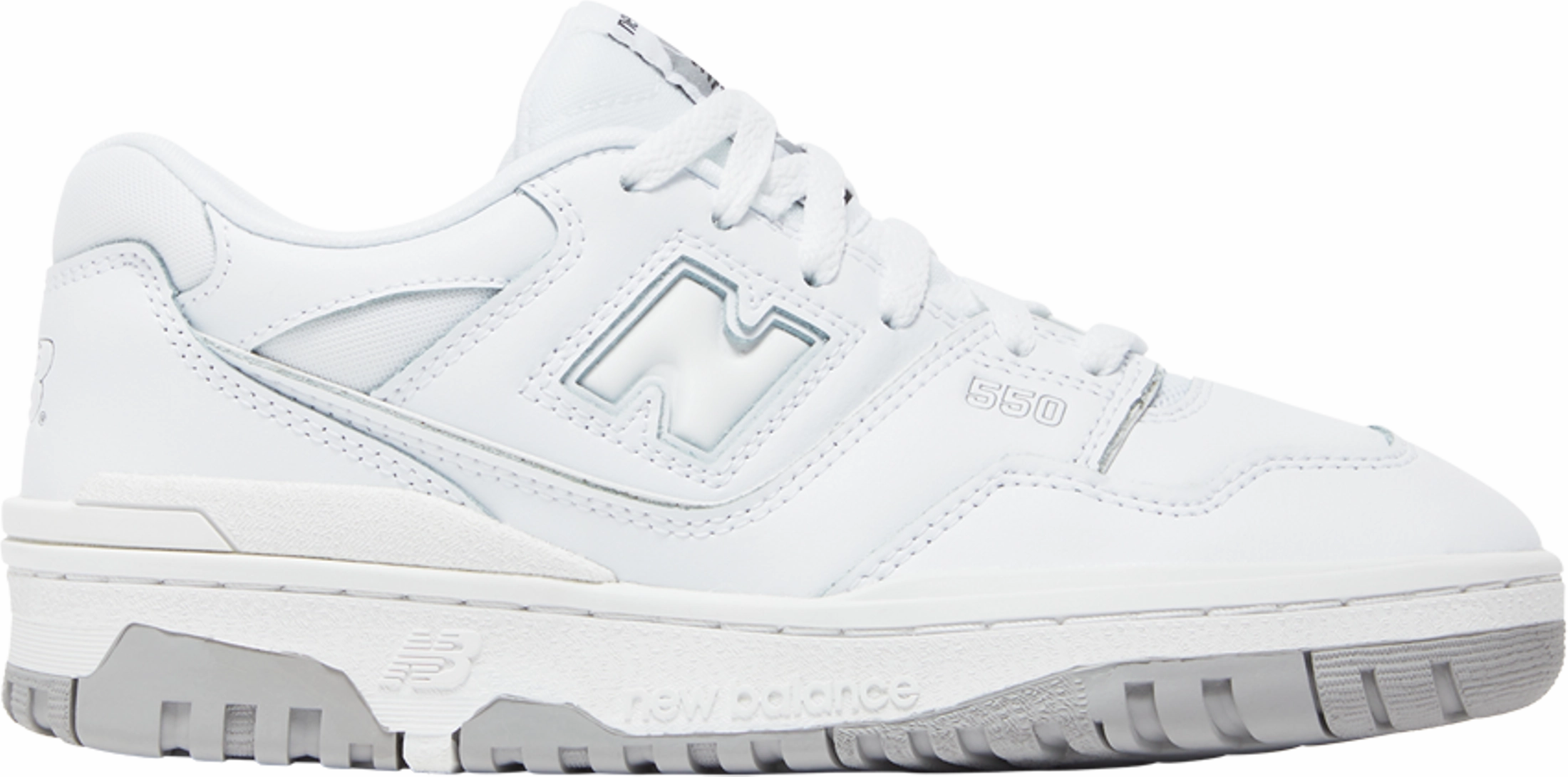 550 Big Kid 'White Grey' - GSB550PB windproof shoes