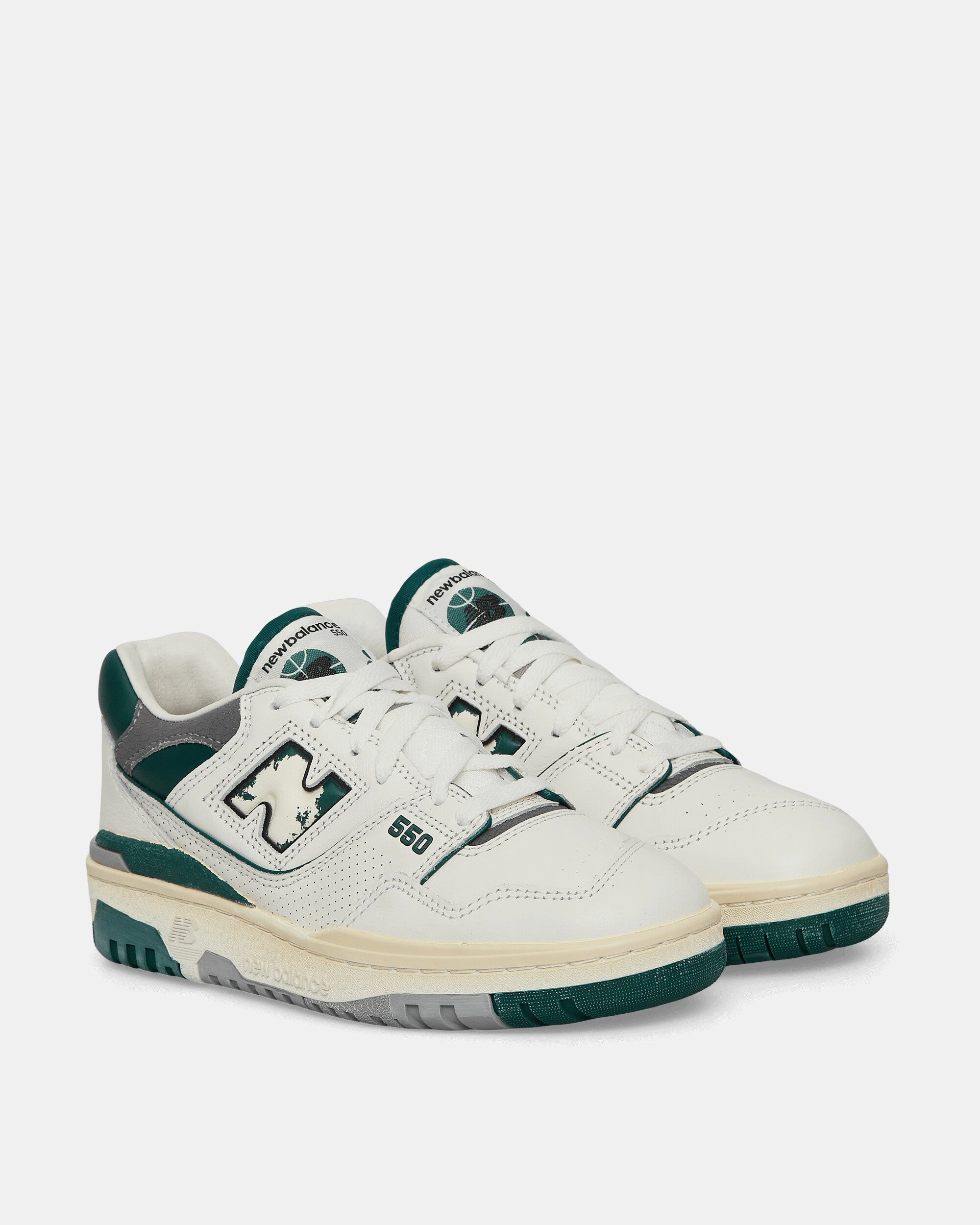550 Sneakers Sea Salt / Midnight Green Cushioned Choice Reliable stability