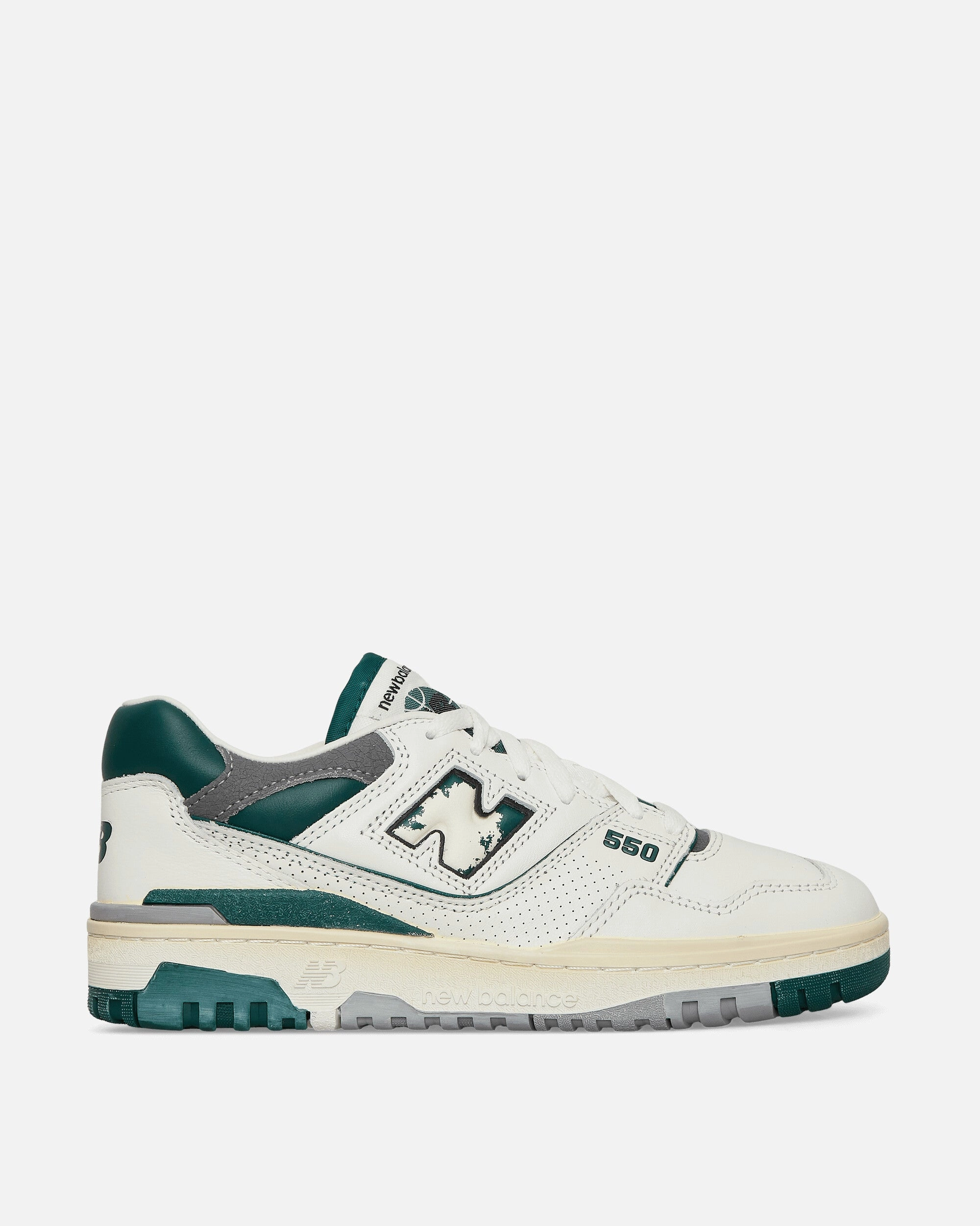 550 Sneakers Sea Salt / Midnight Green Sustainable Production Process