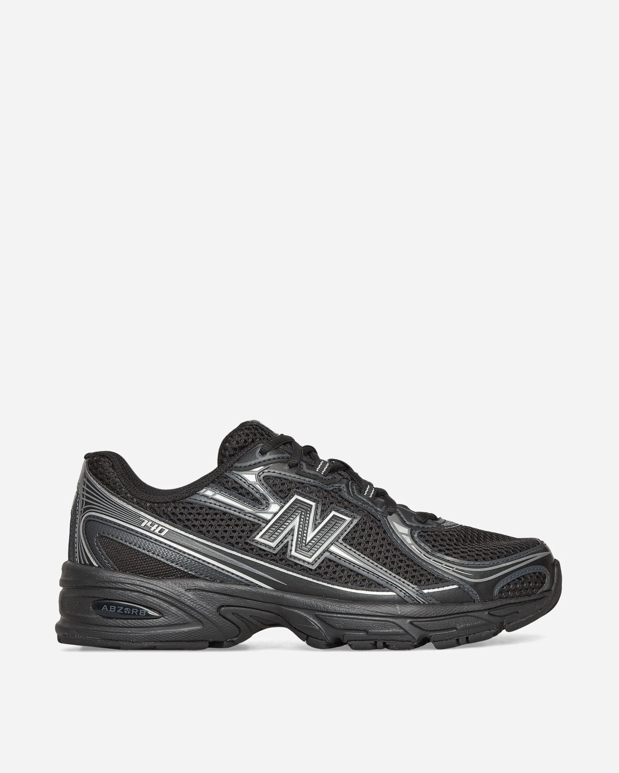 740 Sneakers Black / Silver Metallic Zero Gravity Engineering