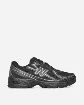 740 Sneakers Black / Silver Metallic Zero Gravity Engineering