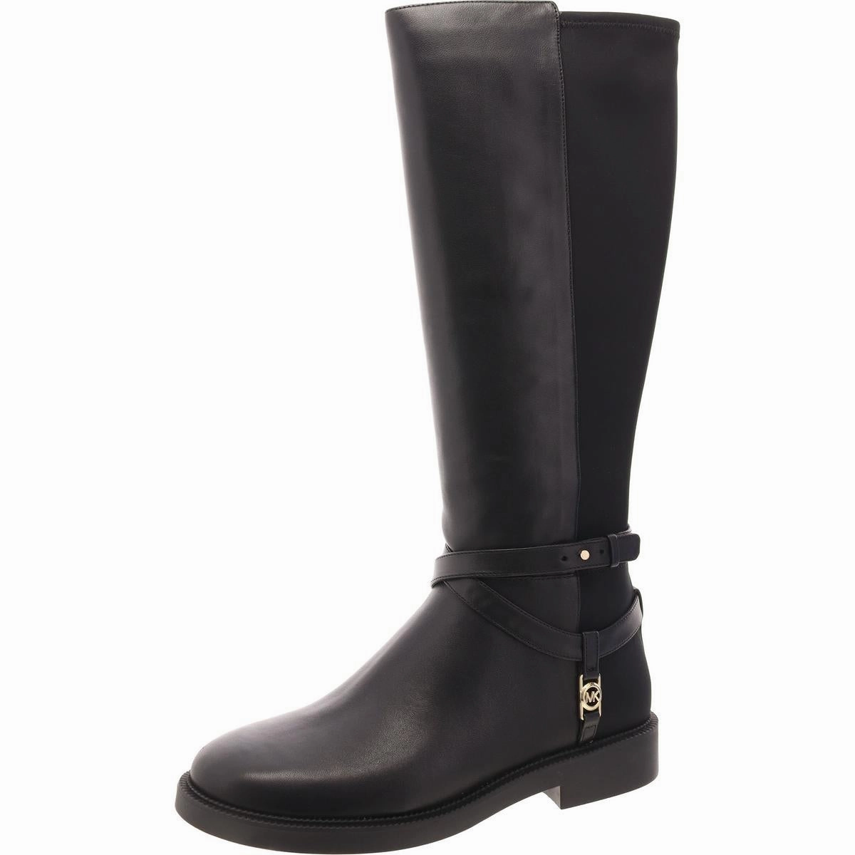 Abigail Womens Zip Up Slip On Knee-High Boots Weekend Trek