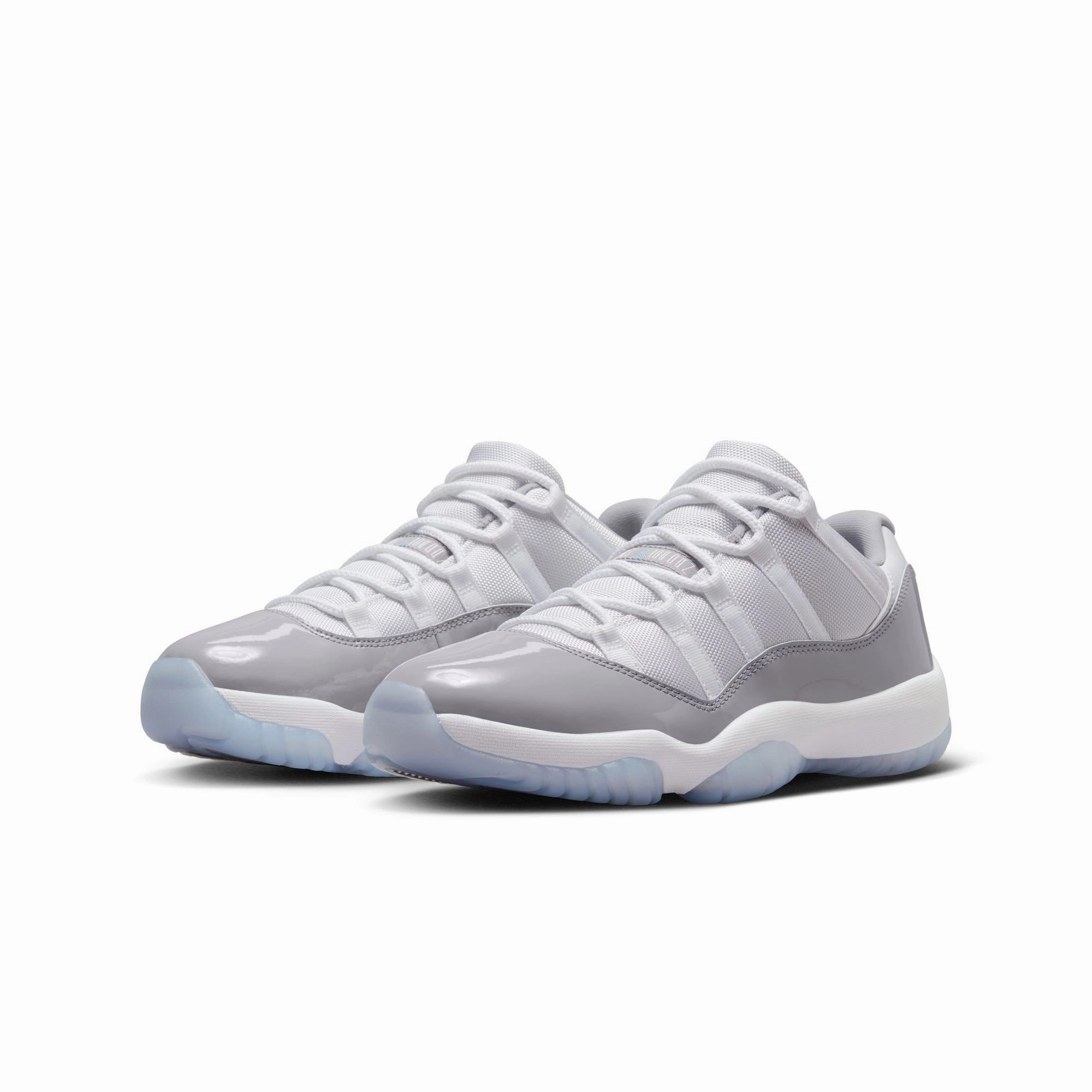 Air Jordan 11 Retro Low 'Cement Grey' AV2187-140 Durable Lacing System Track Support