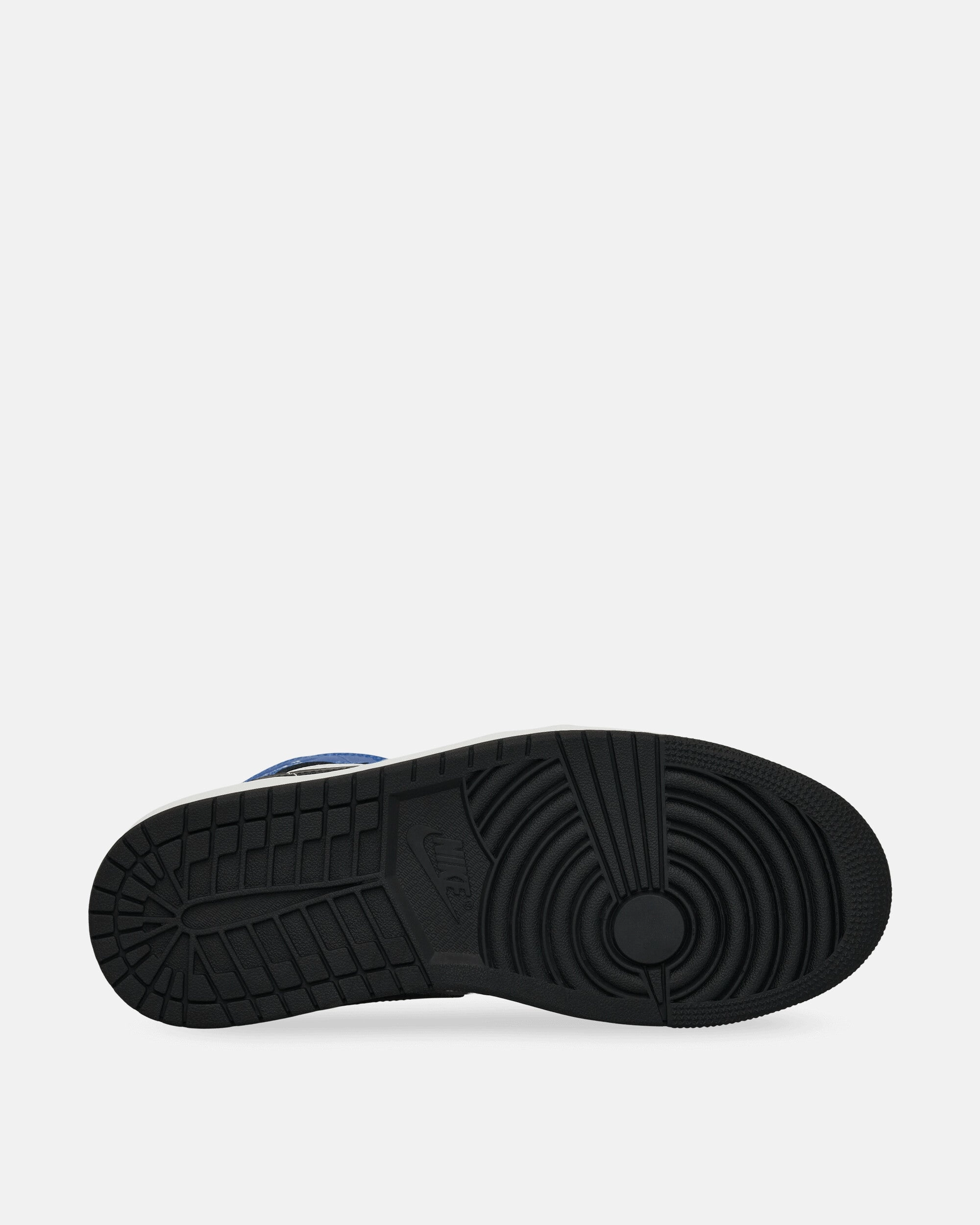 Flex Notch Dynamic Traction Outsoles Air Jordan 1 Mid Sneakers Game Royal / White / Black