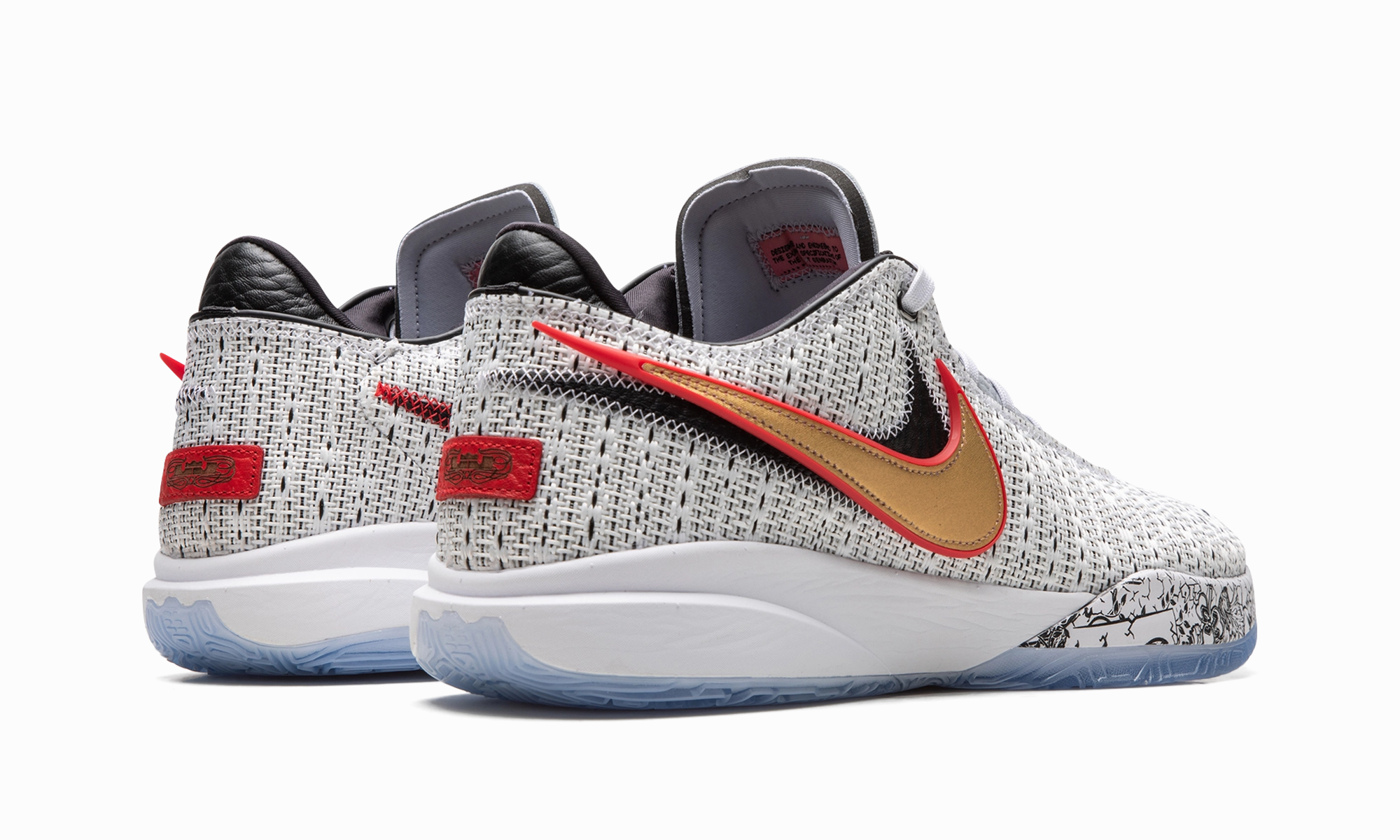 Wear Resistant Toe Guard Dual Density Cushioning Lebron 20 "The Debut"