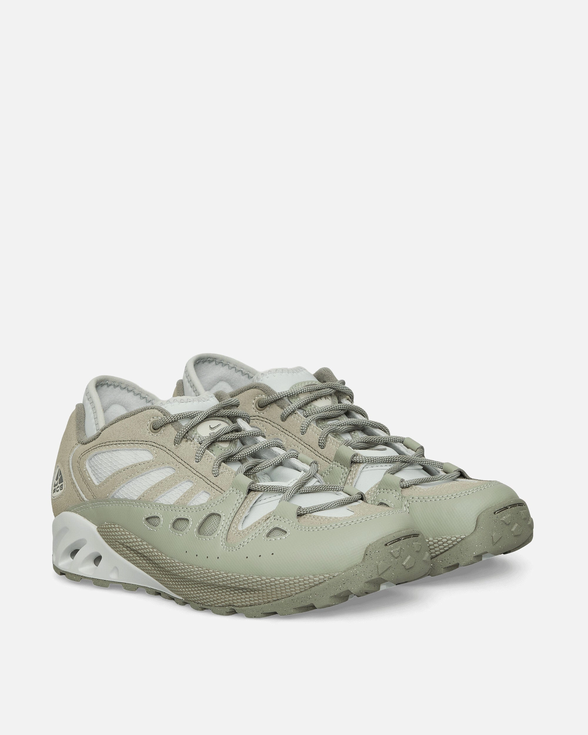 Rocker Sole Tech Reflective Detailing ACG Air Exploraid Sneakers Jade Horizon