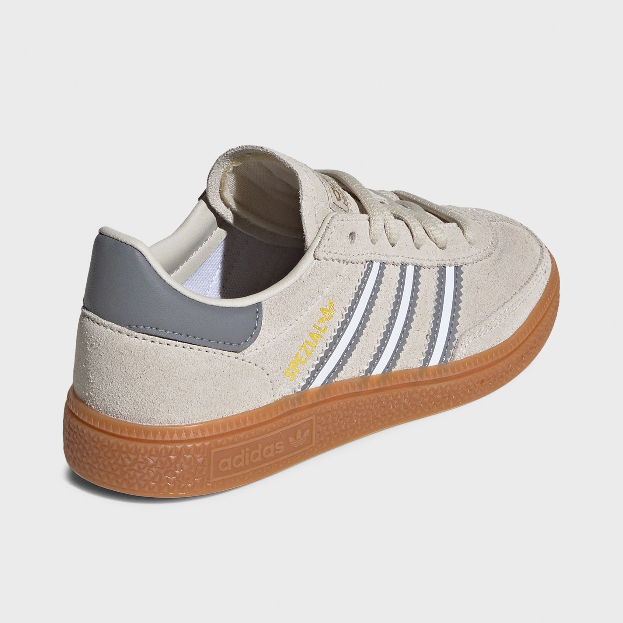 adidas Originals Children's Handball Spezial Alumina / Footwear White ` Ease Motion