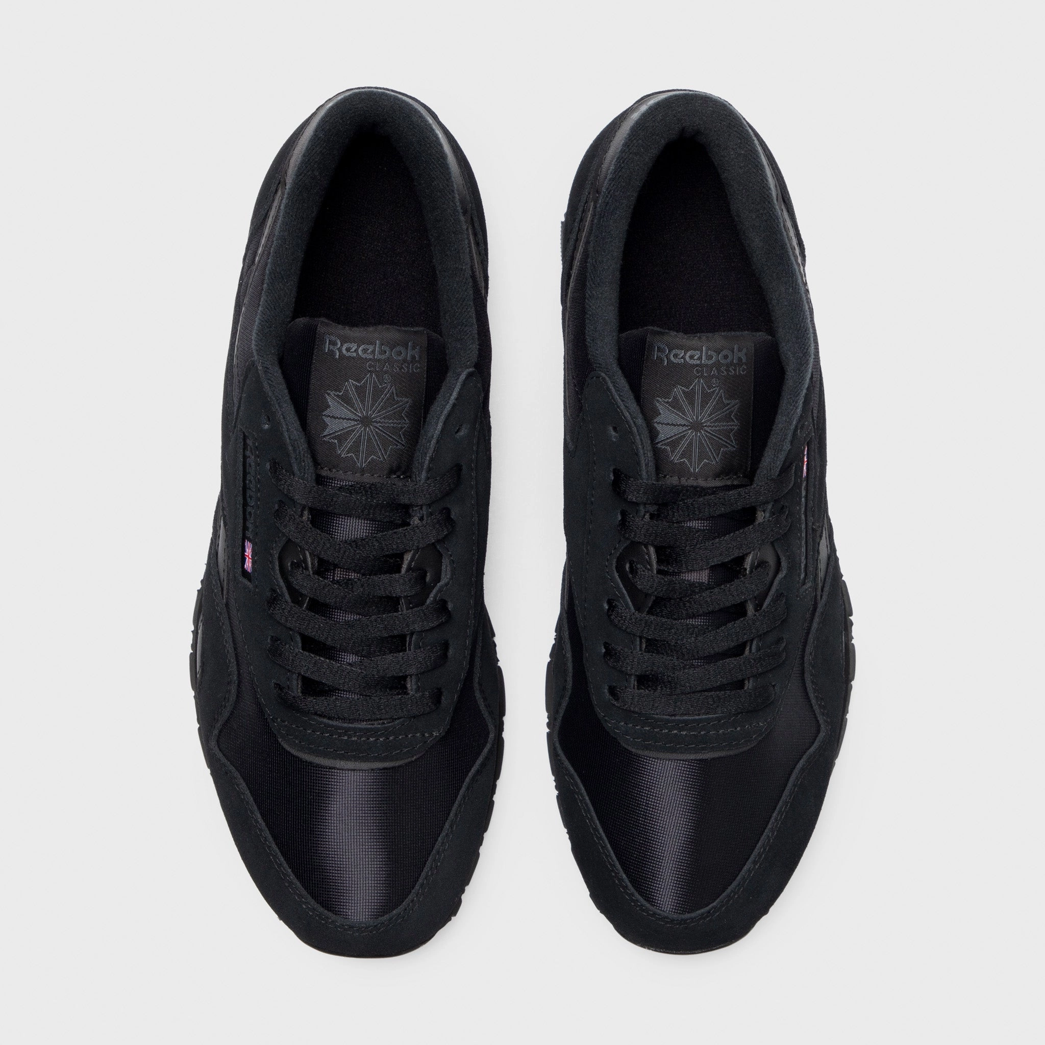 Reebok CL Nylon Black / Black Easy Movement Easy Pairing