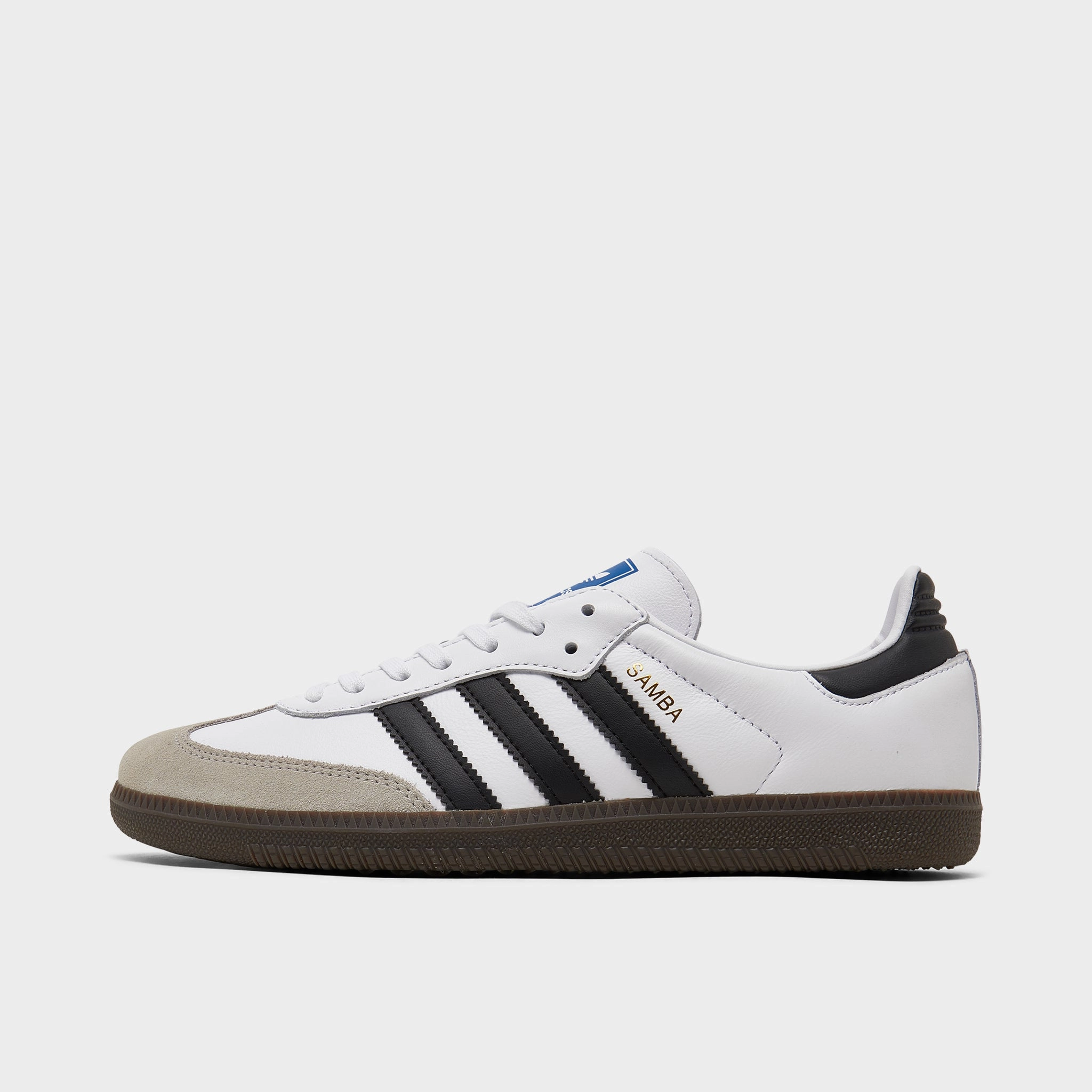adidas Originals Juniors' Samba OG Core White / Core Black - Gum Harbor Step