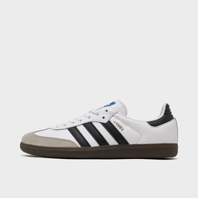 adidas Originals Juniors' Samba OG Core White / Core Black - Gum Harbor Step