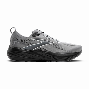 Molded Midsole Soft surface cushioning Brooks Glycerin 22 Primer Gray - Ebony - Bluewash