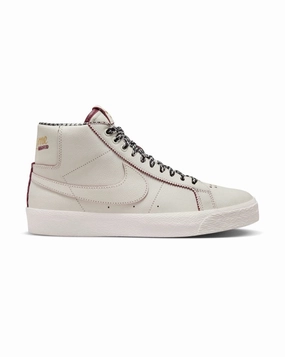 Nike SB x Welcome Madrid Zoom Blazer Mid - Sail / Dark Beetroot Gentle Support