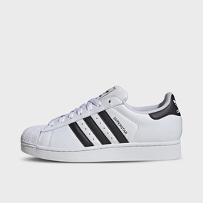 adidas Superstar II White / Black Asymmetric Collar Support Lockdown Heel Counter