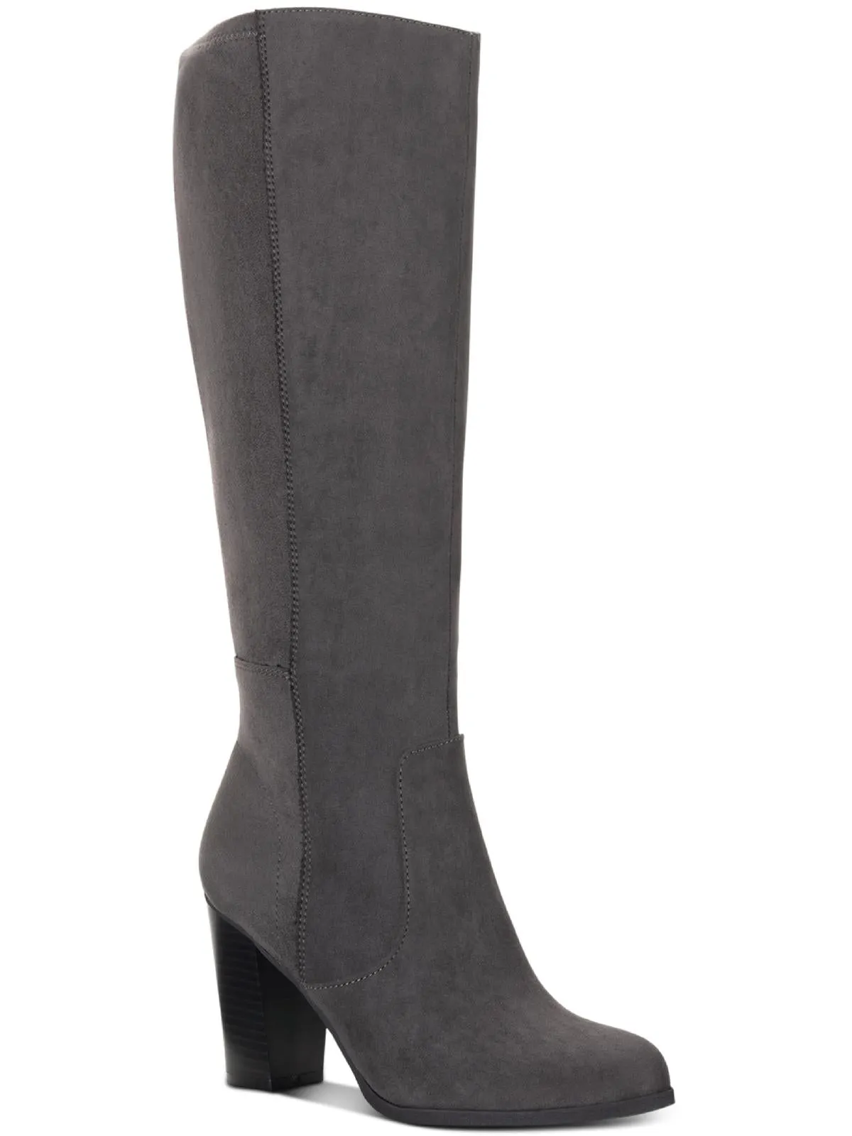 Addyy Womens Microsuede Pull On Knee-High Boots Anti Odor Snowy Path