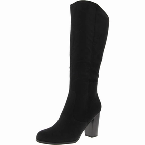 Seamless Comfort All Day Worker Snow Season ADDYY Womens Block Heel Manmade Knee-High Boots
