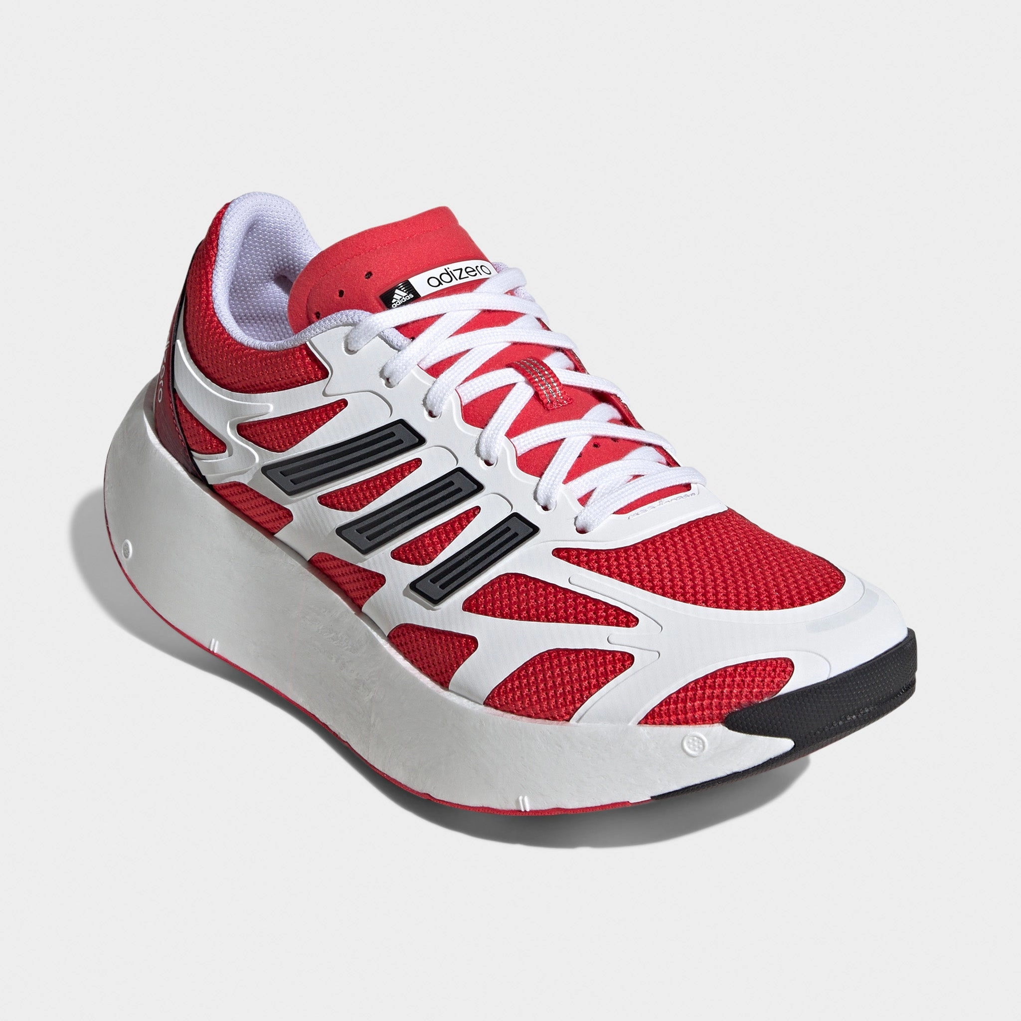 adidas Adizero Aruku Footwear White / Pure Ruby - Core Black Quiet Walk Rain Jog