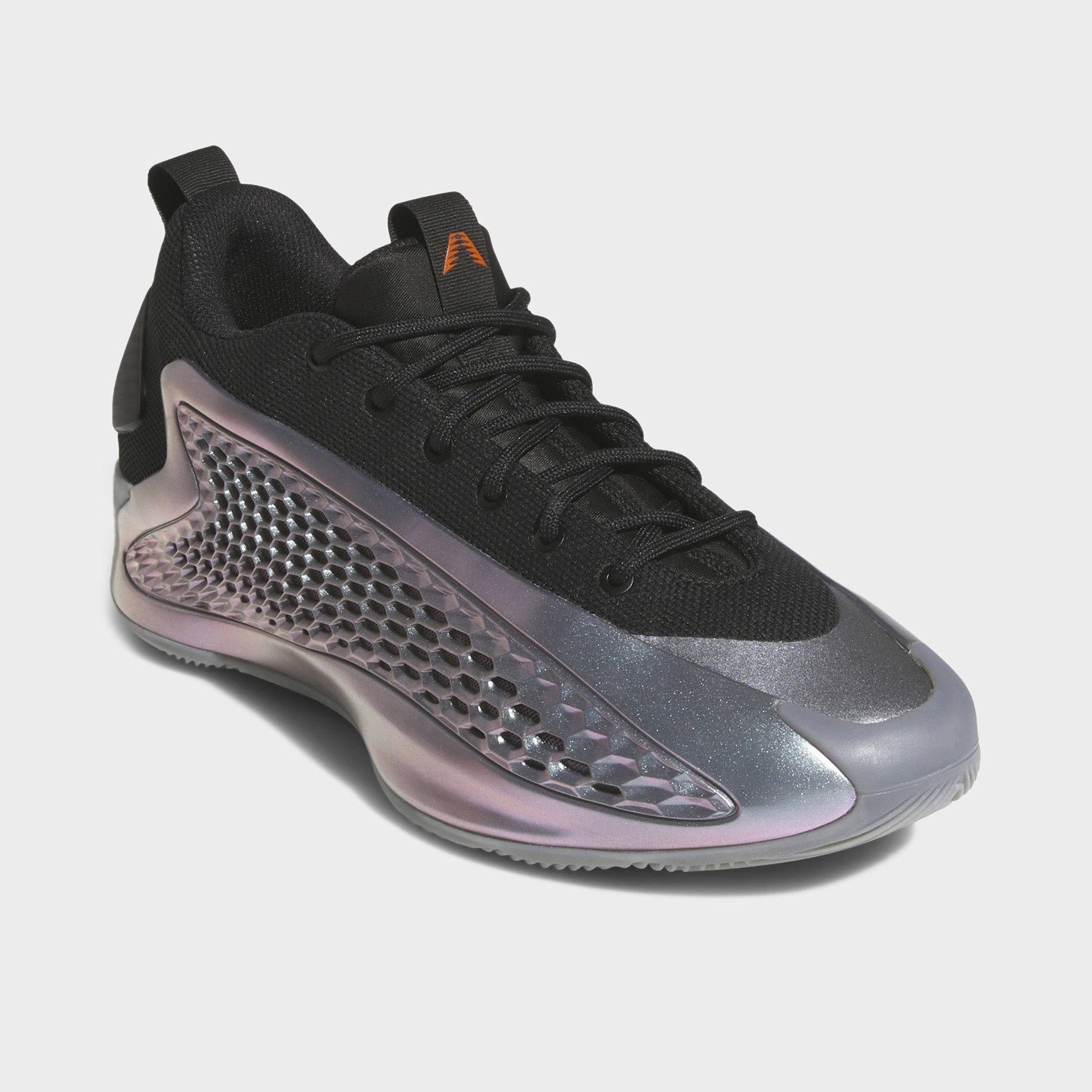 adidas Anthony Edwards 1 Low Grey / Black - Orange Torsion Stability Plate Cushioning