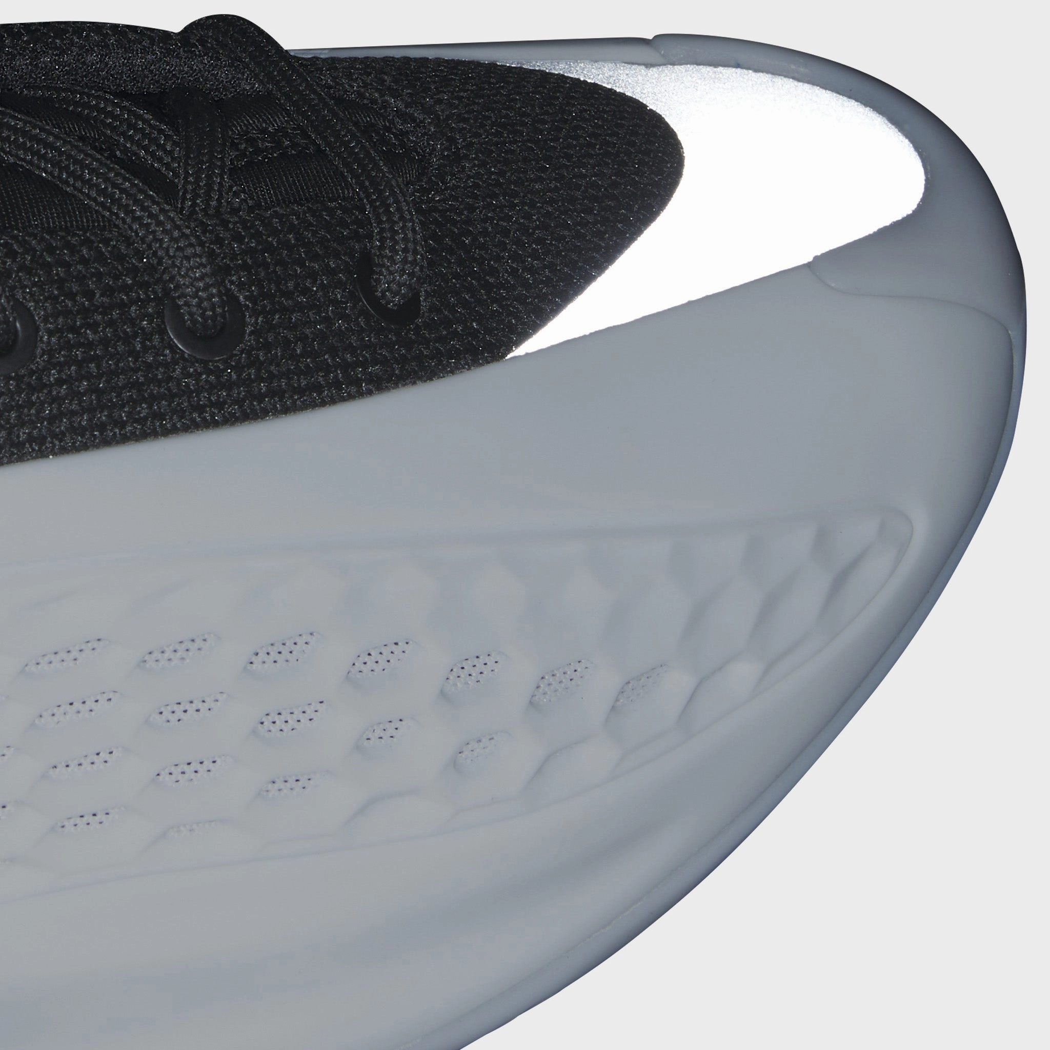 adidas Anthony Edwards 1 Low White / Black - Red Abrasion Resistant Outsole