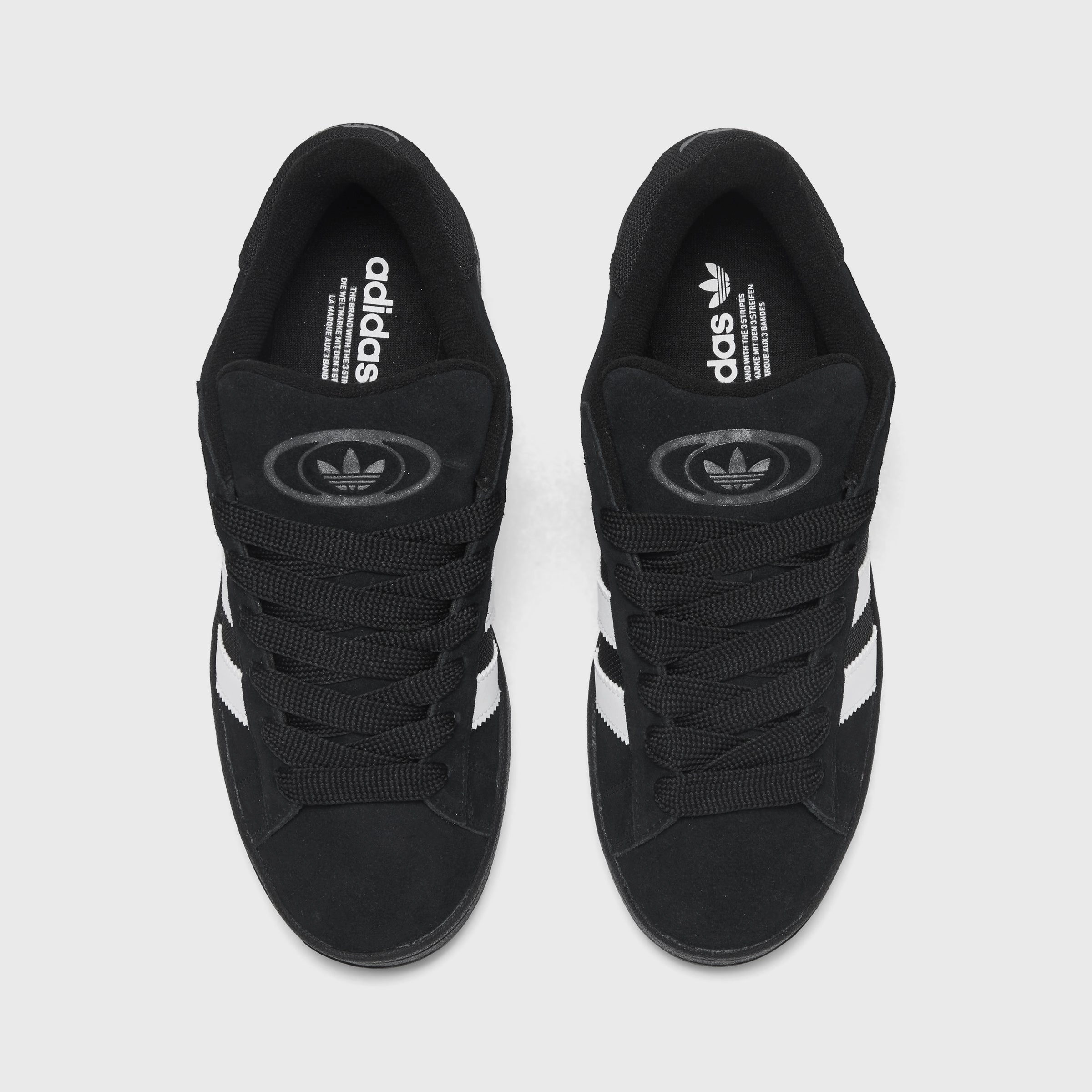 Modern Silhouette adidas Campus 00s Black / White