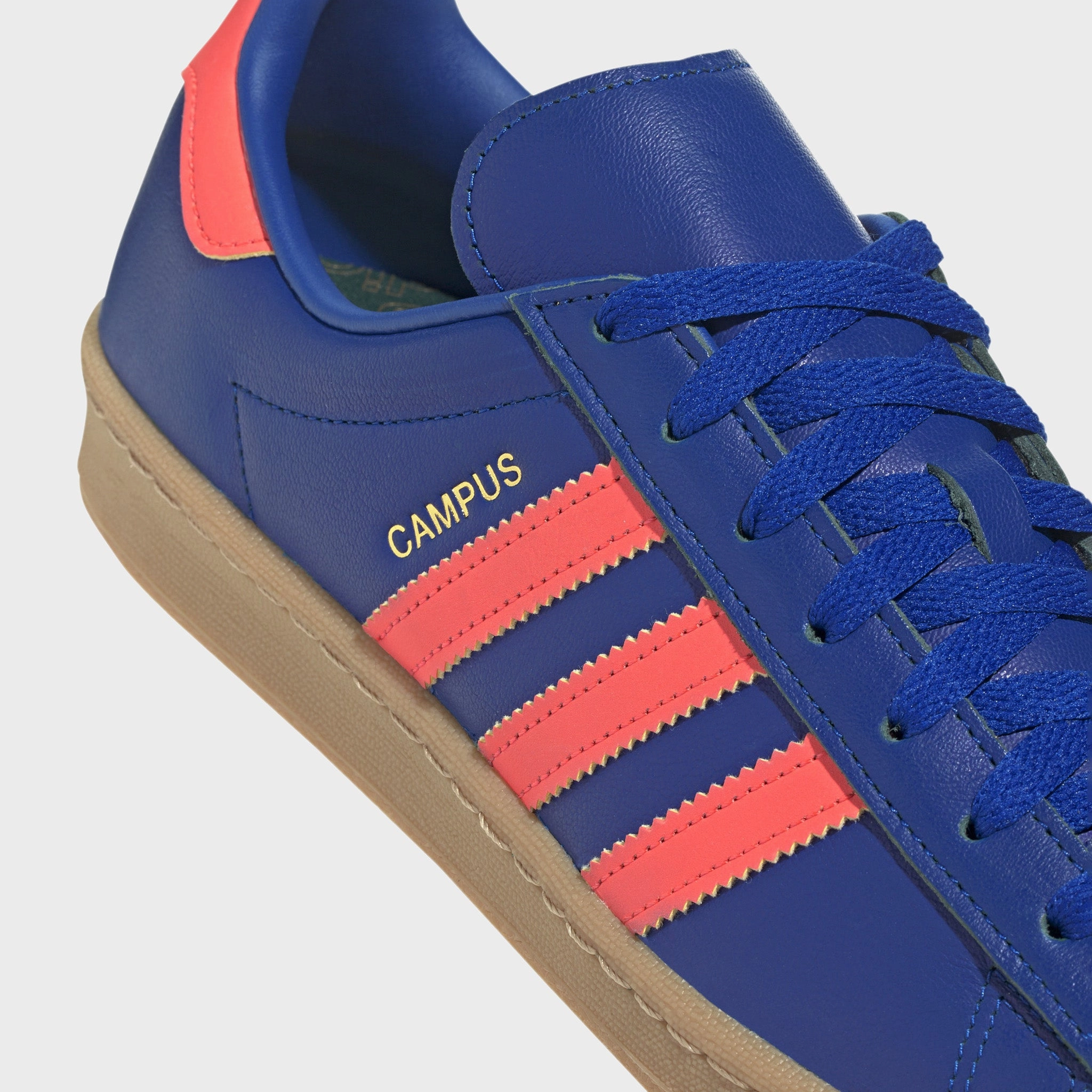 adidas Campus 80s Collegiate Royal / Solar Red - Gum Dynamic Fit Storm Step