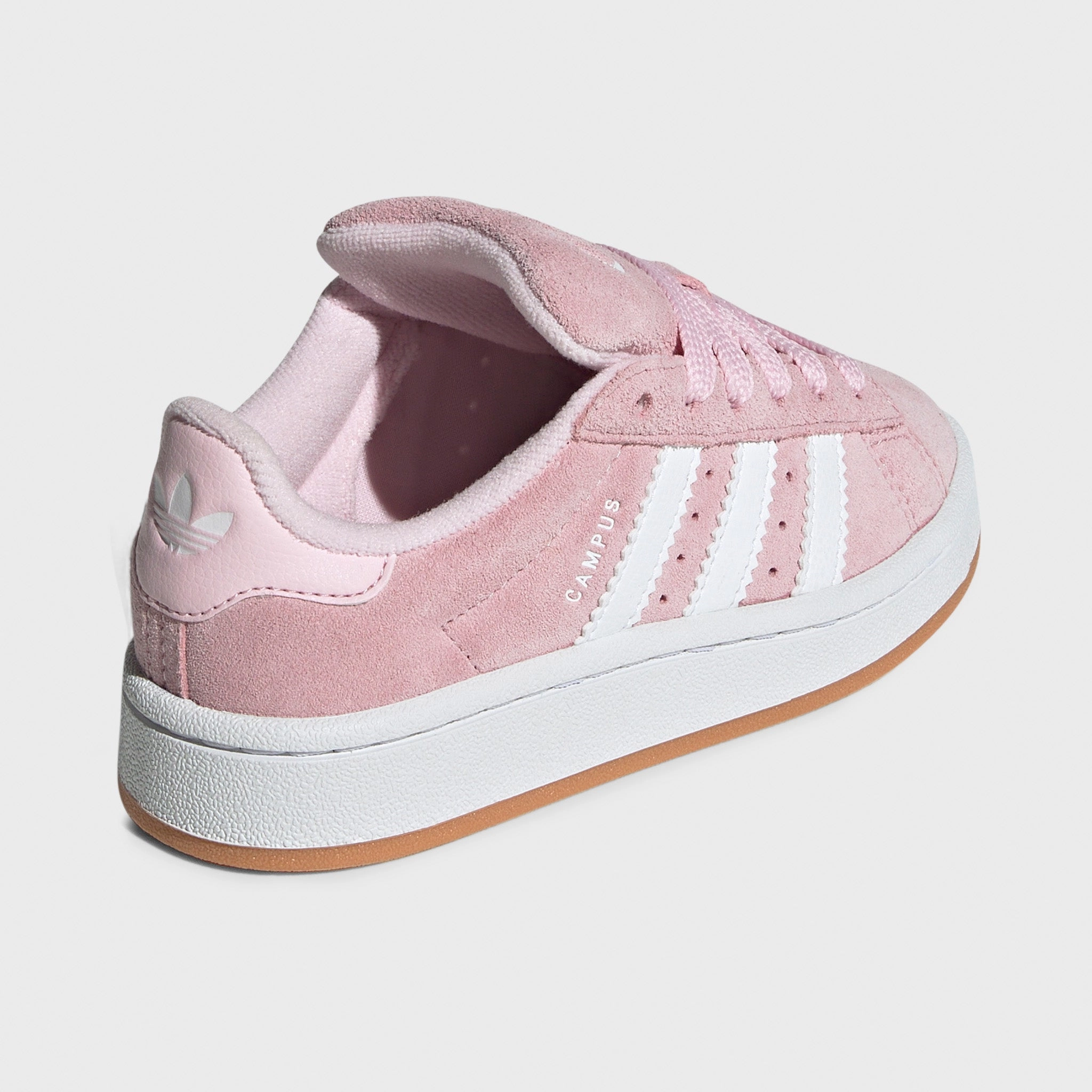 Gentle Grip Speed Step adidas Children's Campus 00s Cloud Pink / White - Gum