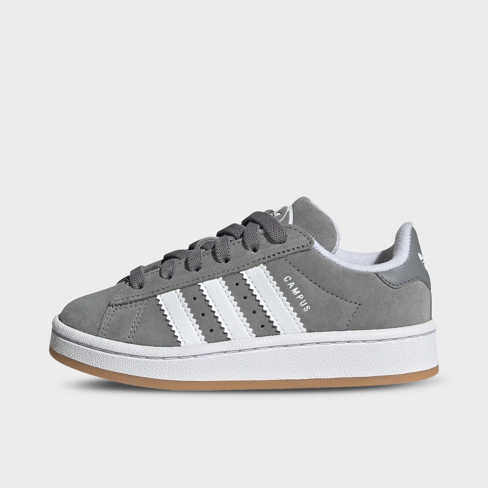 easy move Work Pace adidas Children's Campus 00s Grey Three / White - Gum