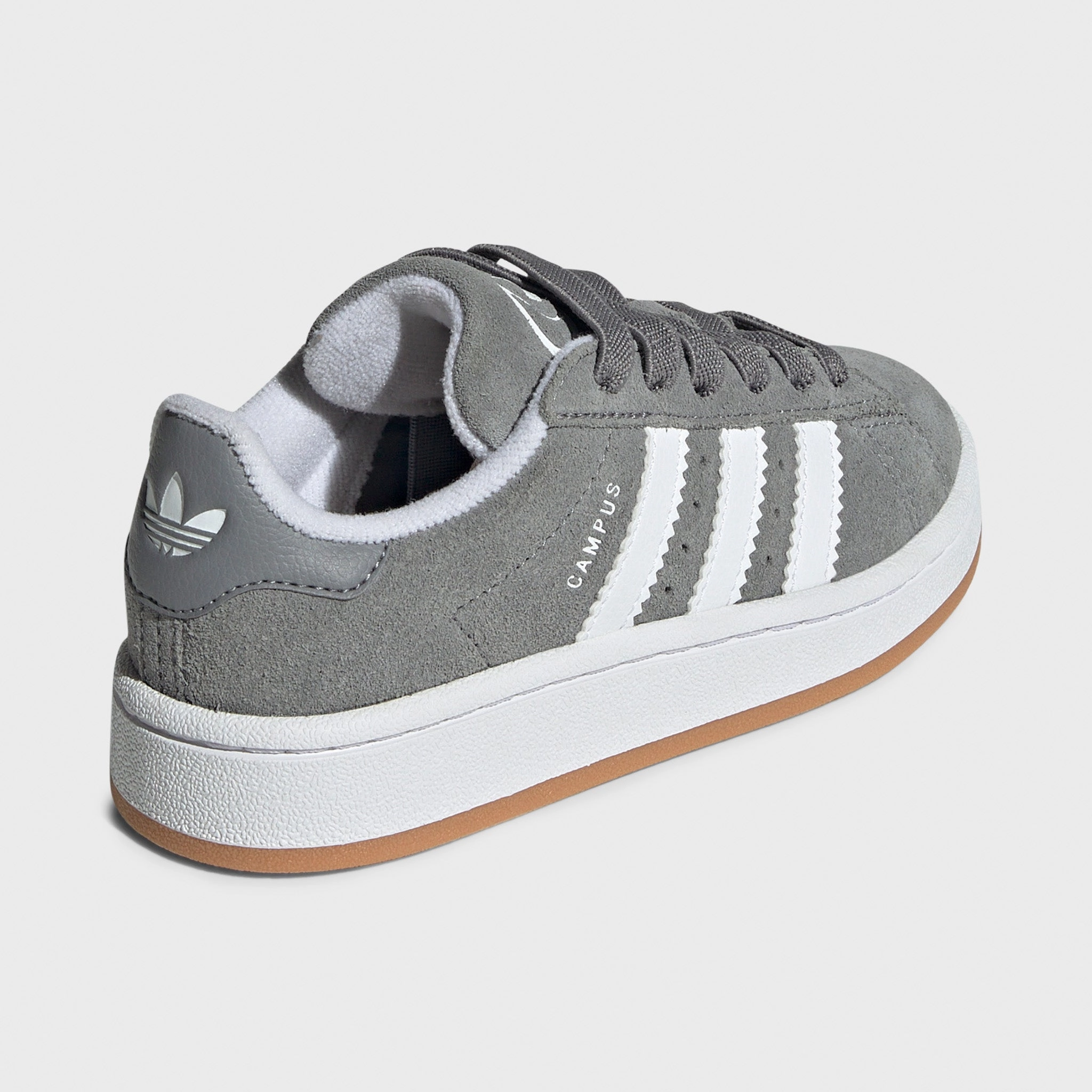 Root Path Long Standing adidas Children's Campus 00s Grey Three / White - Gum