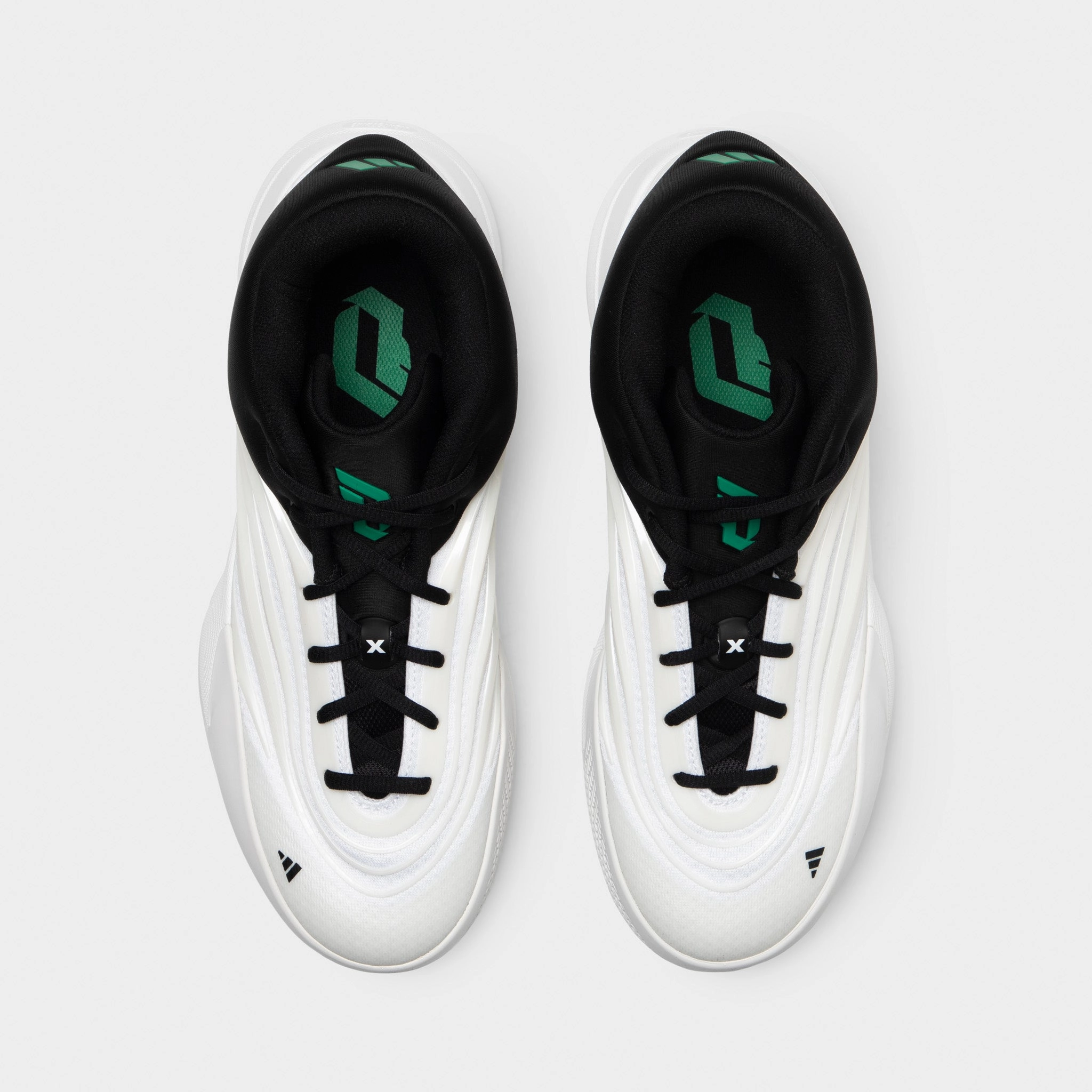 adidas Dame X Zero Mountain / Black - Court Green Flex Movement Compression Bands