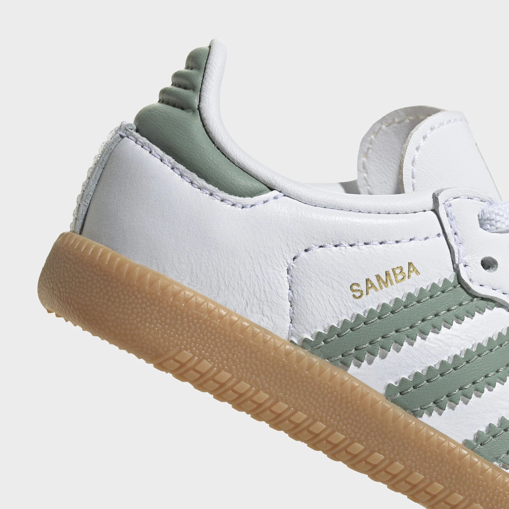 Timeless Style adidas Infants' Samba OG White / Silver Green - Gum