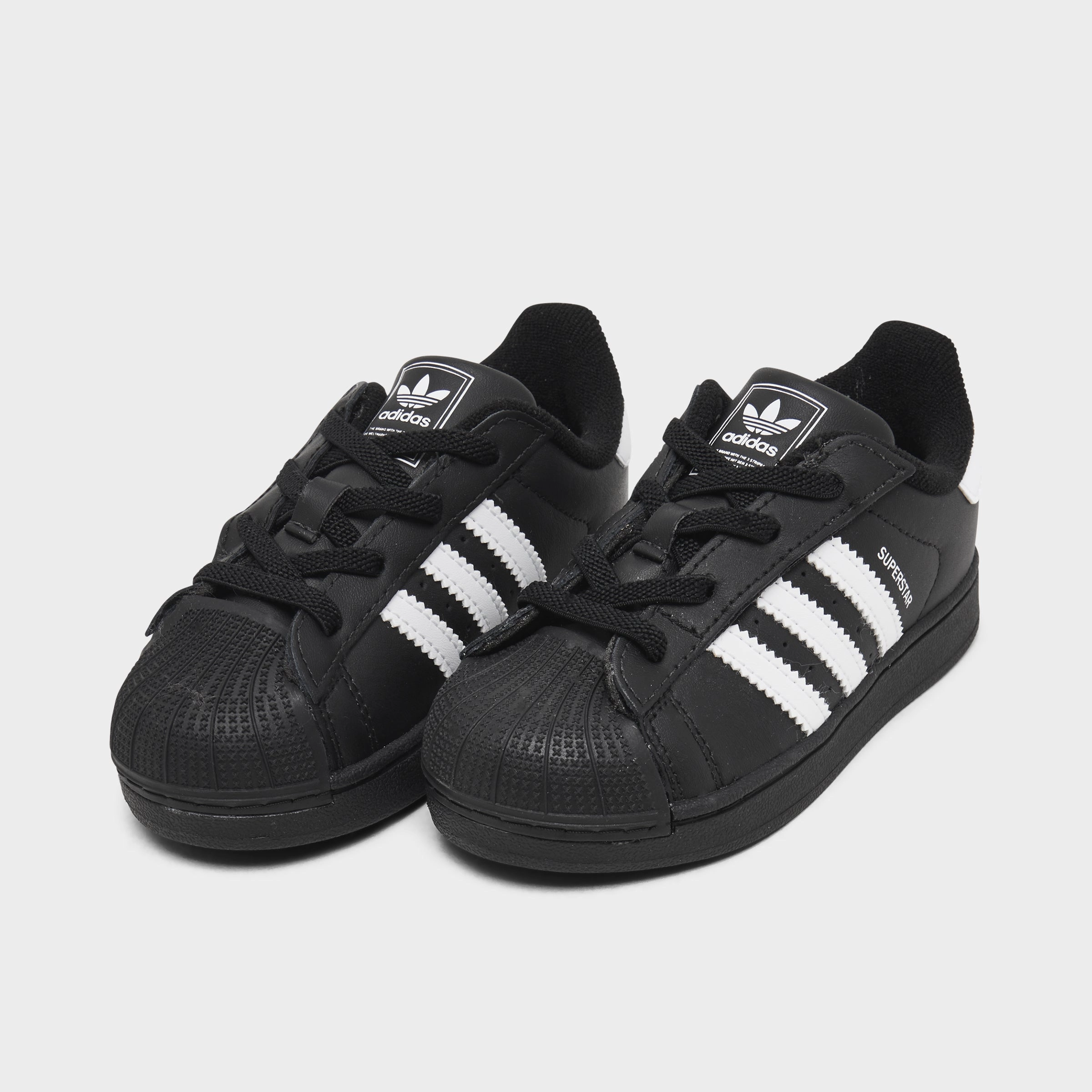 High Performance Speed adidas Infants' Superstar II Black / White
