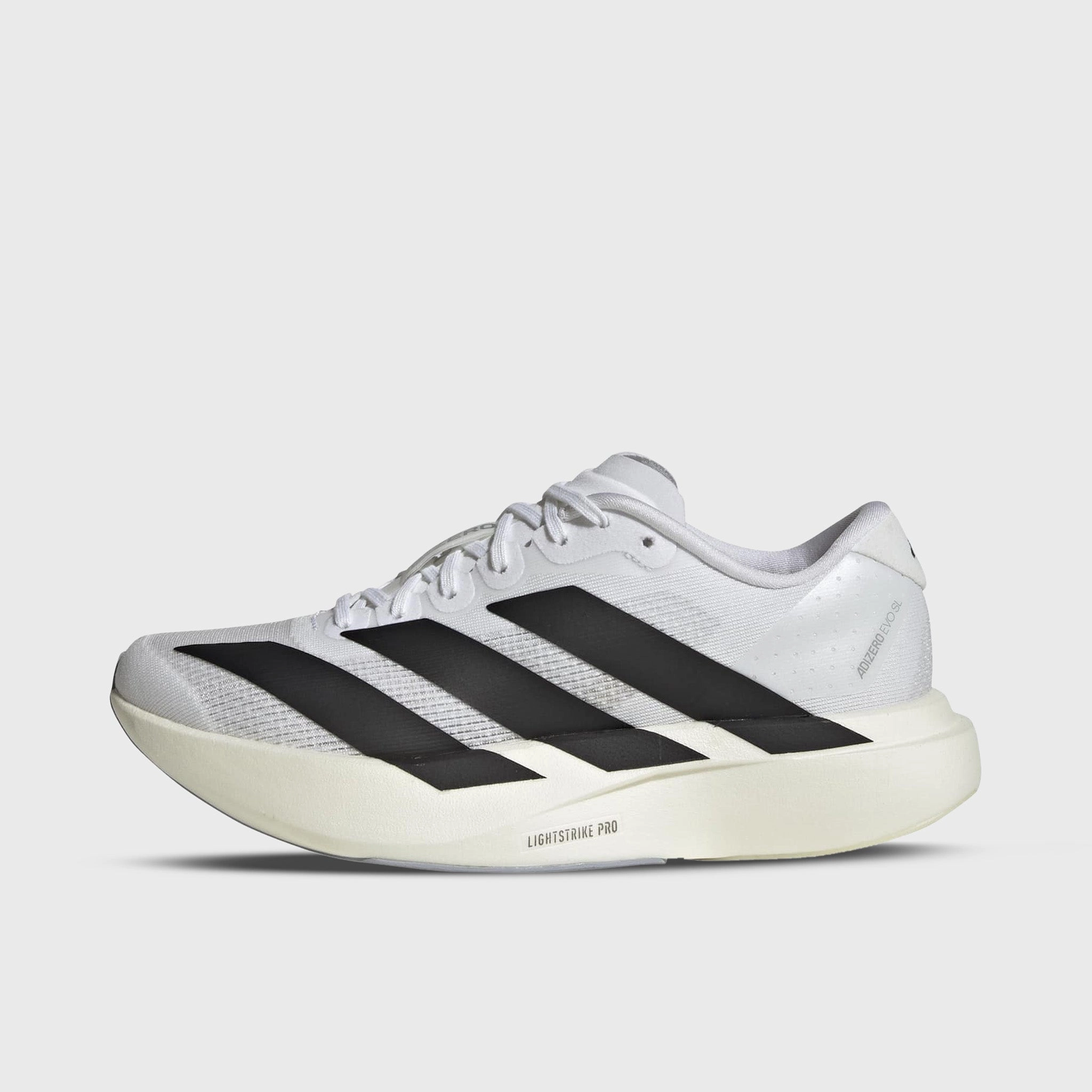 Relaxed Feel adidas Junior's Adizero Evo SL White / Black - Dash Grey