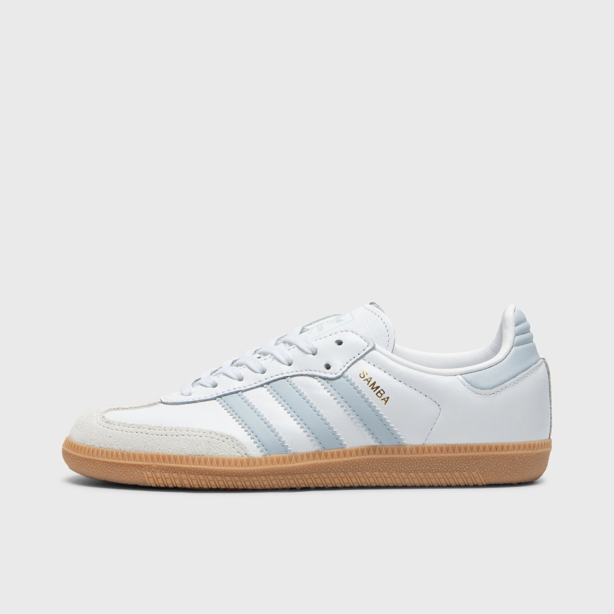 adidas Juniors' Samba OG White / Halo Blue - Gum Comfort Wear All People