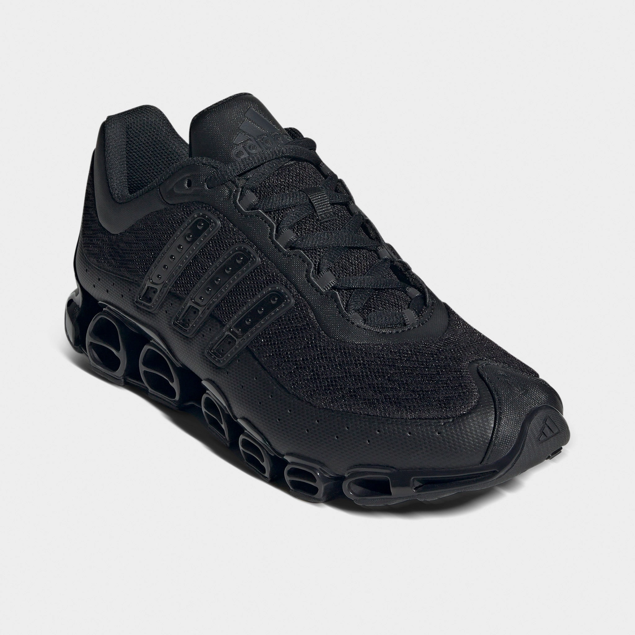 adidas Megaride Black / Black Pull Tab City Jog