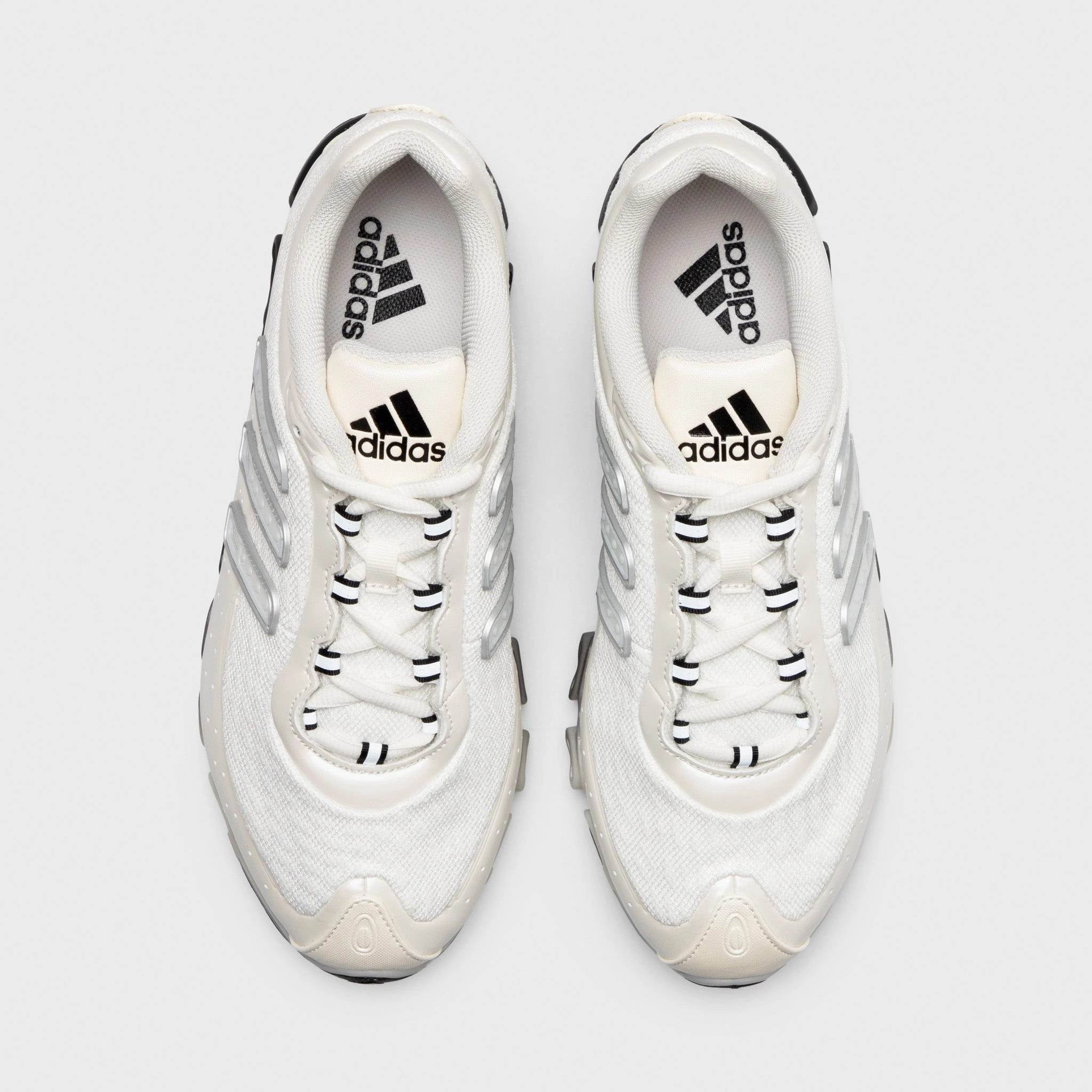 adidas Megaride Zero Metallic Silver / Black Freedom Fit Refined Style