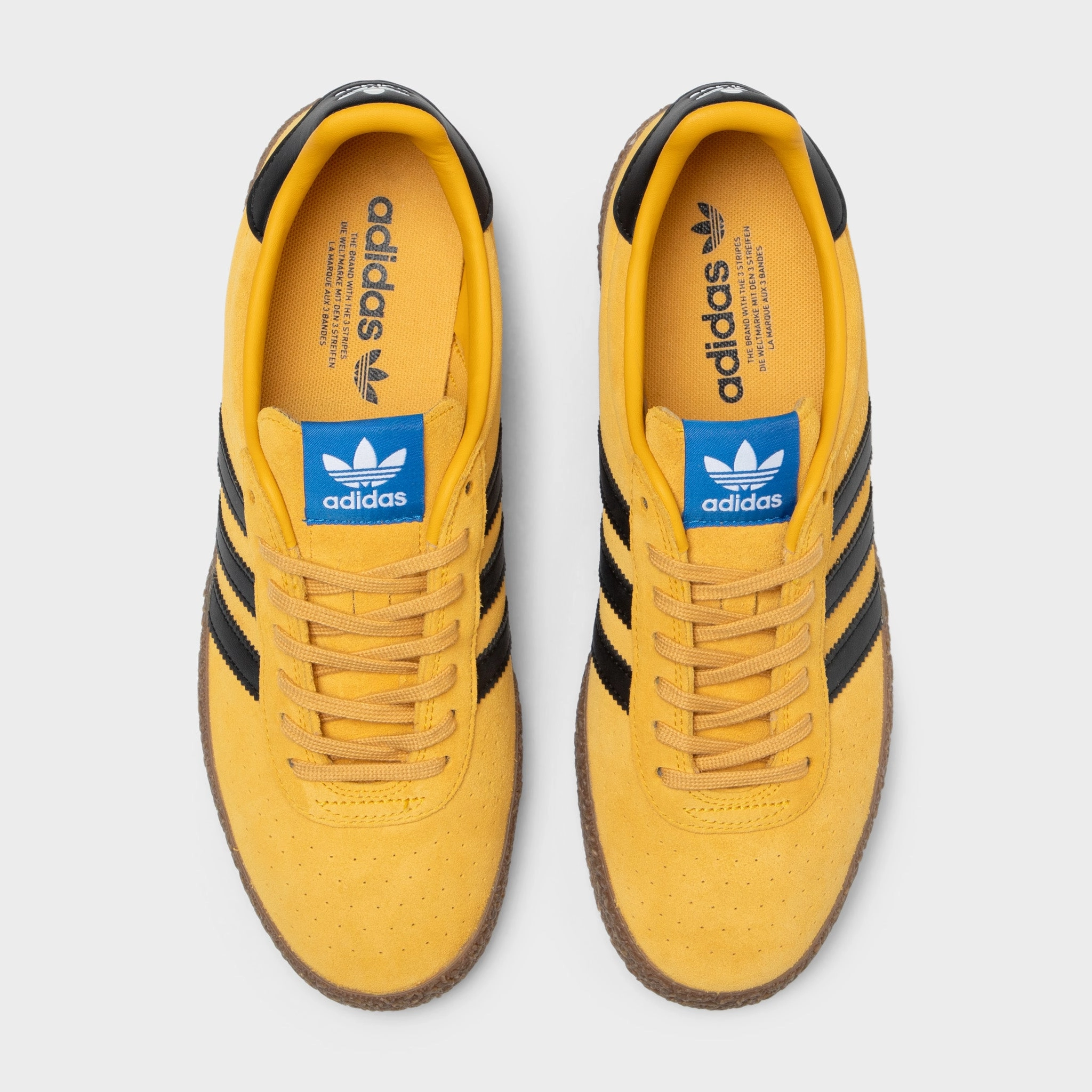 Adidas Montreal RM Yellow / Black - Gum Soft Grip Quiet Steps