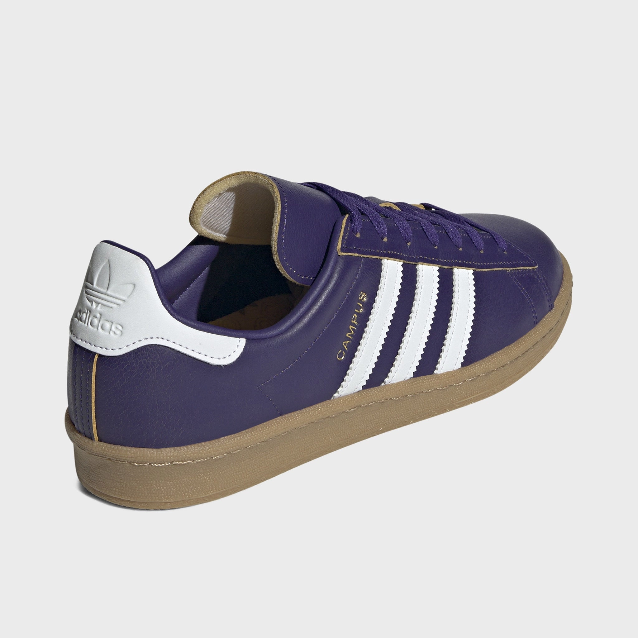 adidas Originals Campus 80s Collegiate Purple / White - Gum Compression Fit