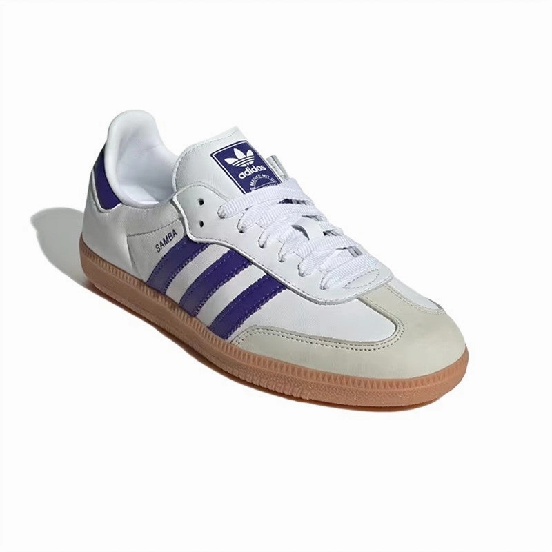 Adidas Originals Samba OG (Cloud White/Energy Ink/Off Whi) Women's Shoes IF6514 Stable Landing