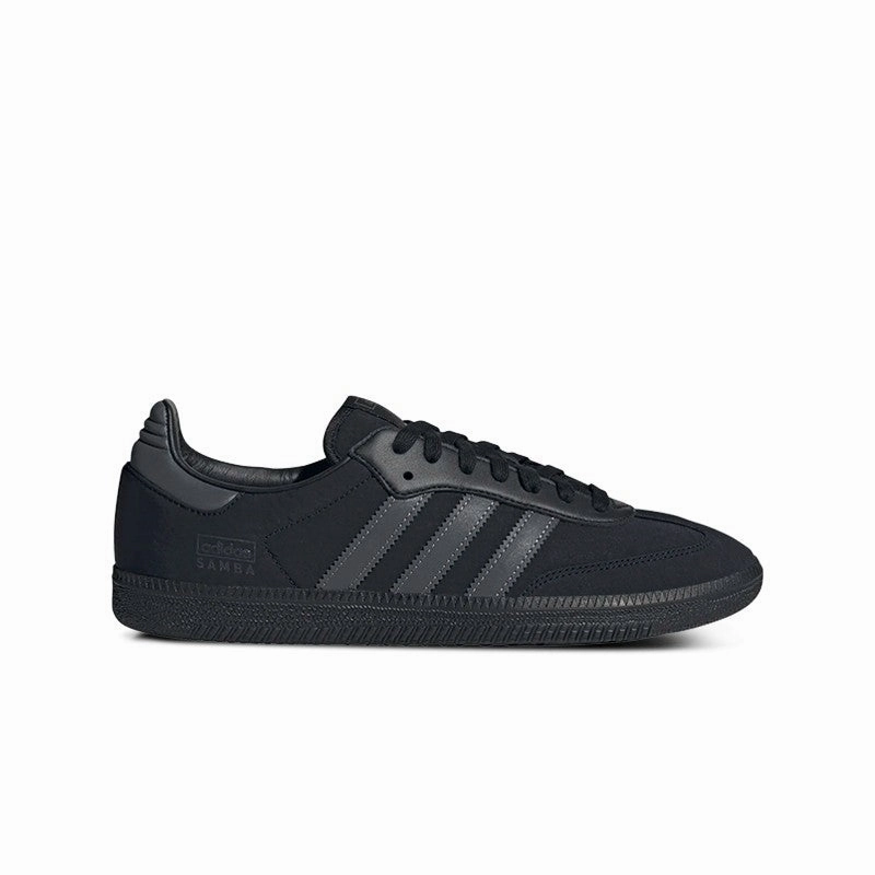 Adidas Originals Samba OG (Core Black/Grey Five) Reflective Men's Shoes IE9133 Travel Essential