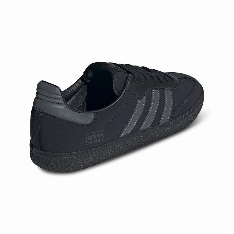 Adidas Originals Samba OG (Core Black/Grey Five) Reflective Men's Shoes IE9133 Flex Fit