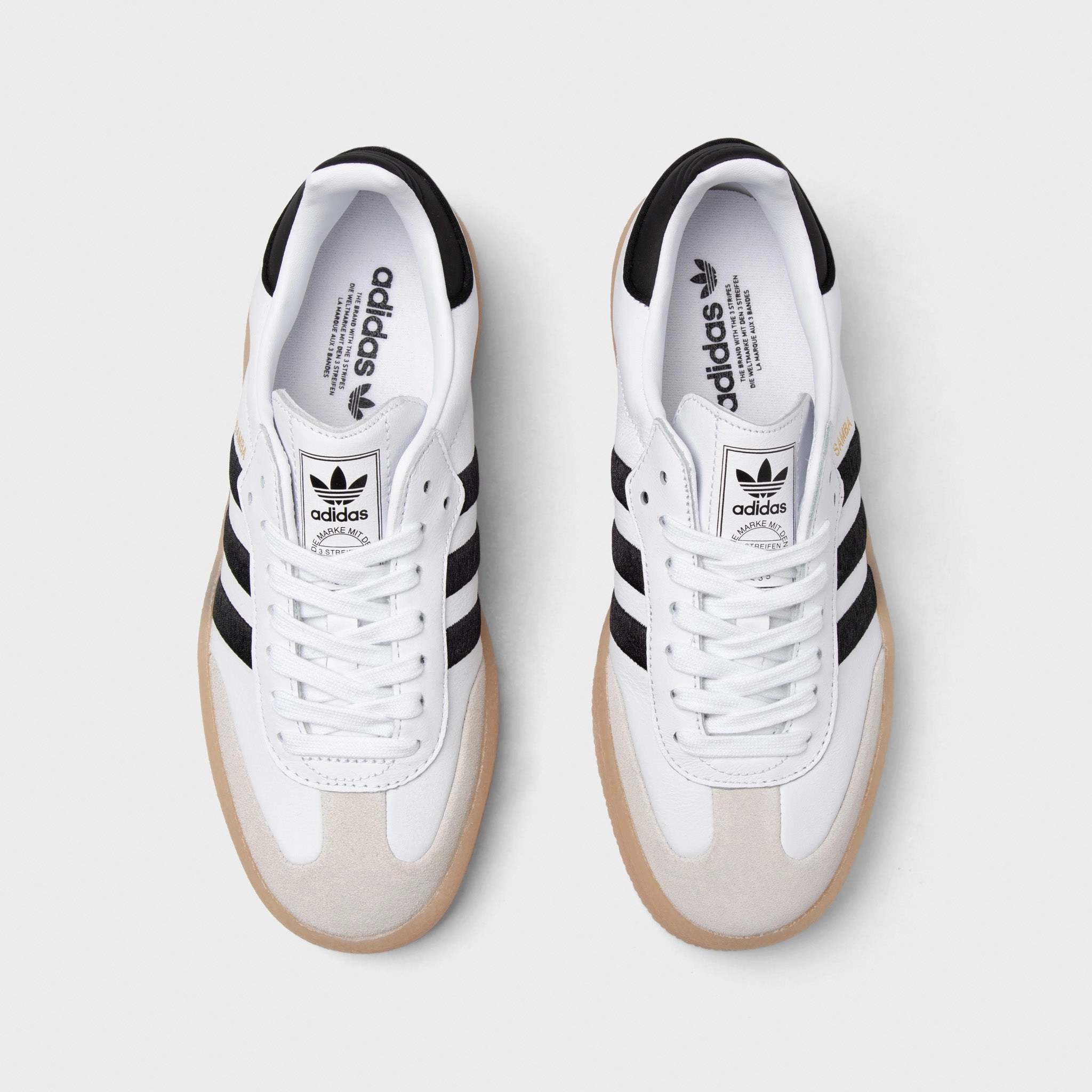 adidas Originals Women's Sambae Footwear White / Core Black Stretchable Upper