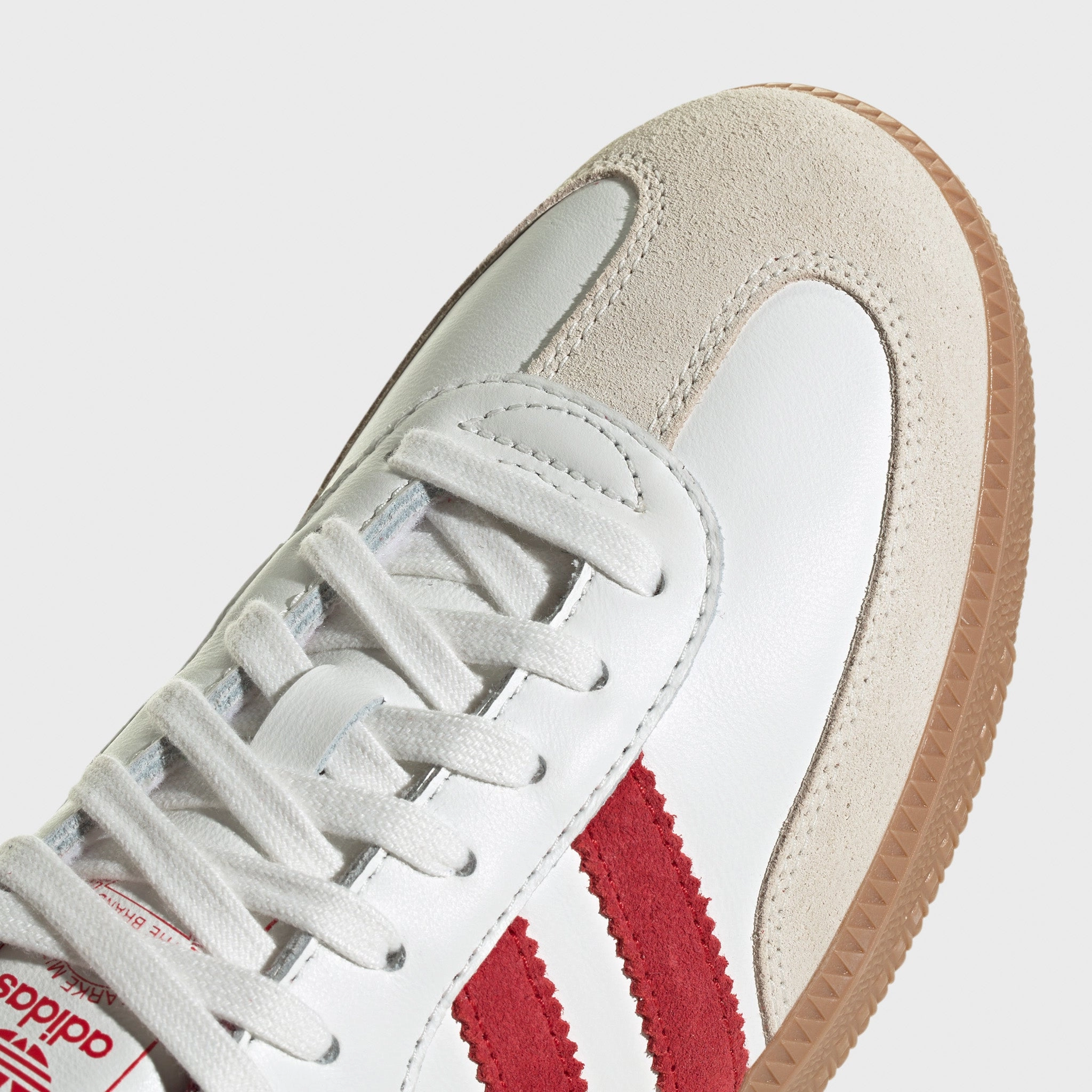 Relax Mode adidas Samba OG Off White / Better Scarlet - Shadow Red