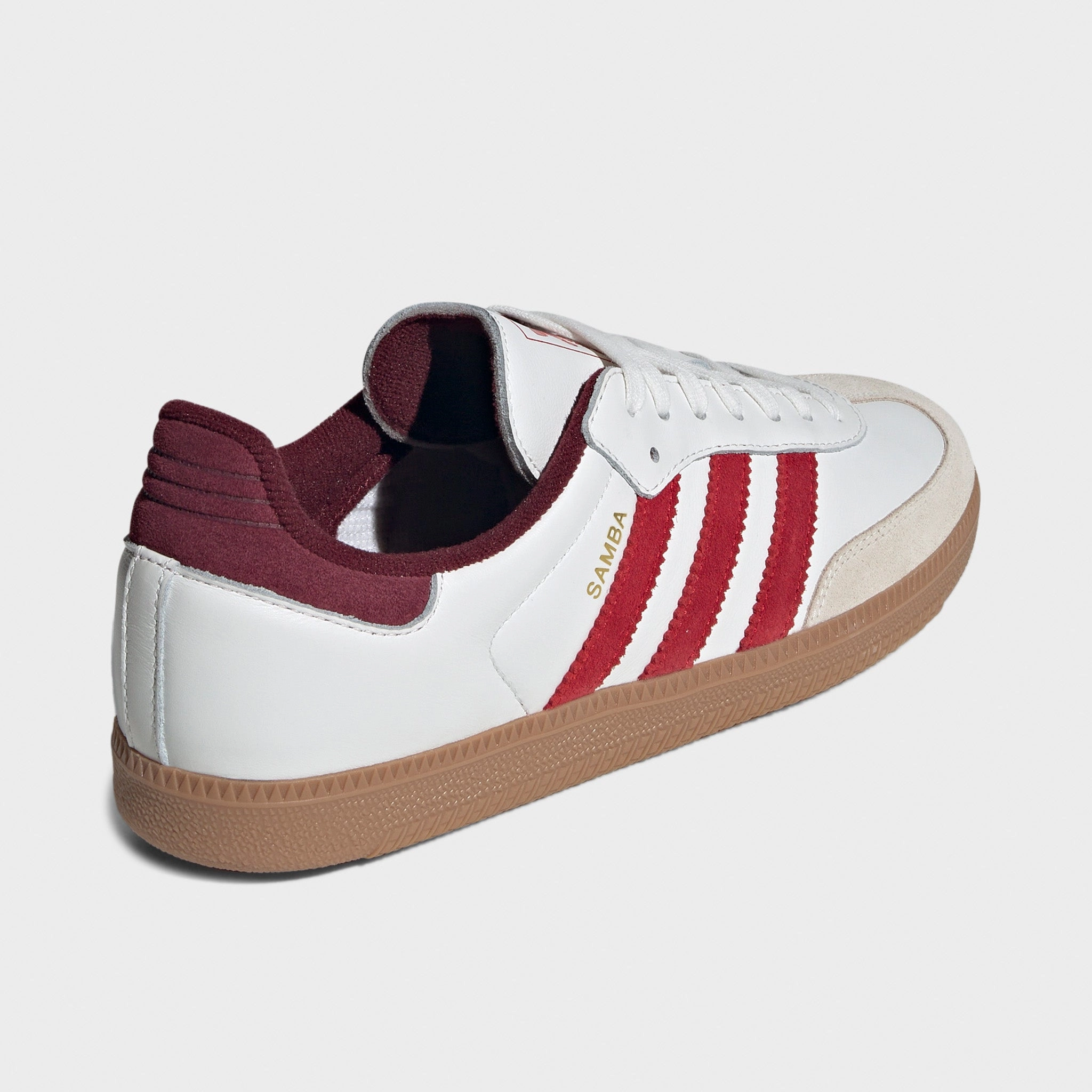 adidas Samba OG Off White / Better Scarlet - Shadow Red Step By Step Flexible Comfort