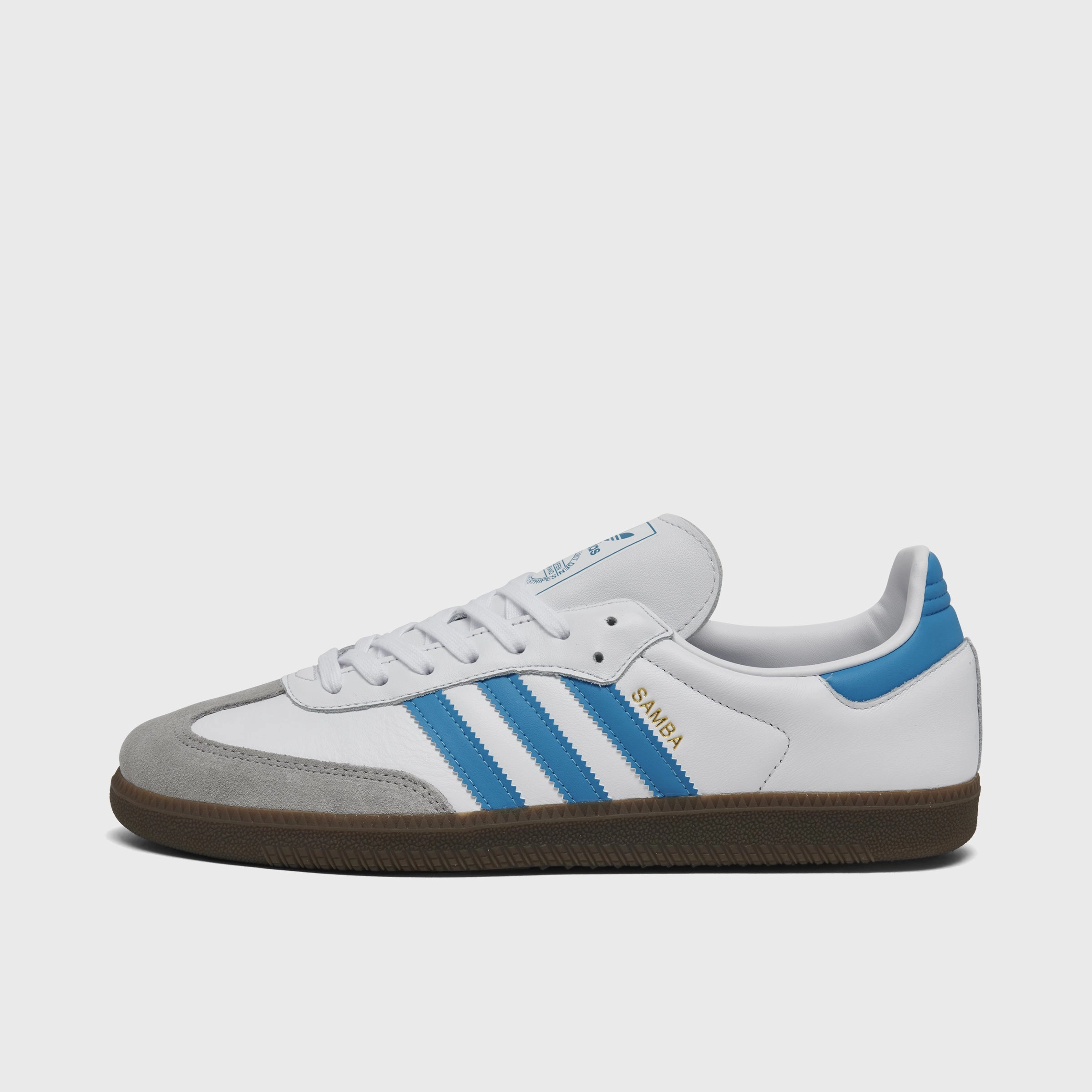 Comfortable Fit Shoes Comfortable Performance adidas Samba OG White / Blue - Gum