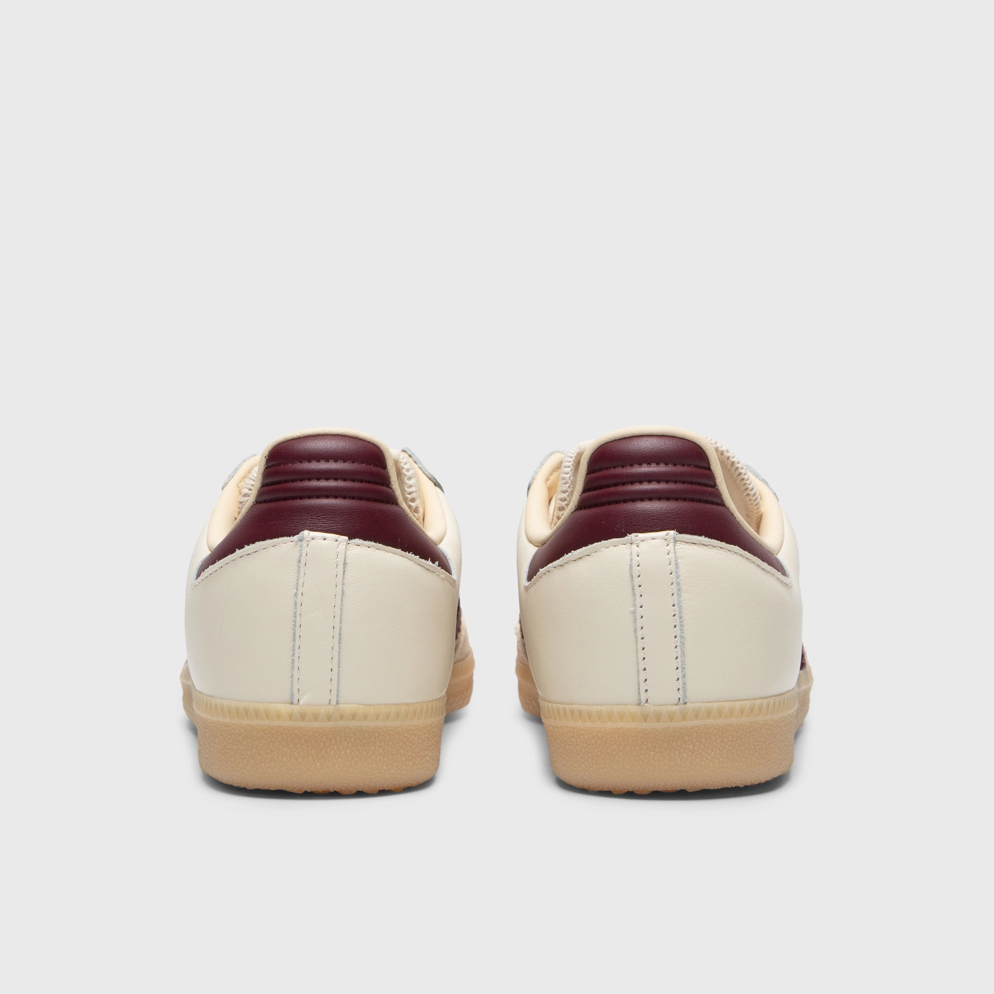 adidas Samba OG White / Red - Gum Decorative stitching