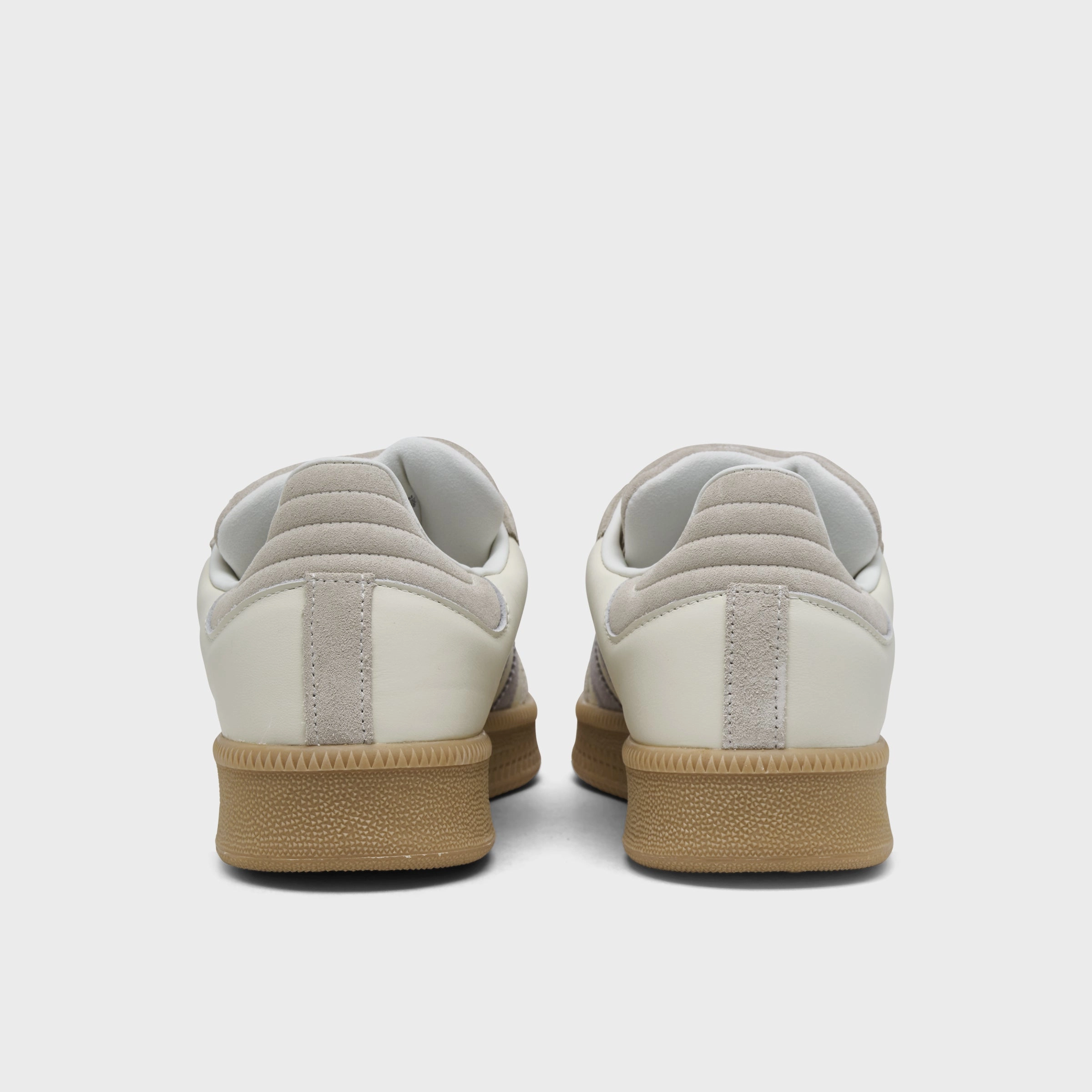 adidas Samba XLG White / Grey Padded Tongue Travel Light