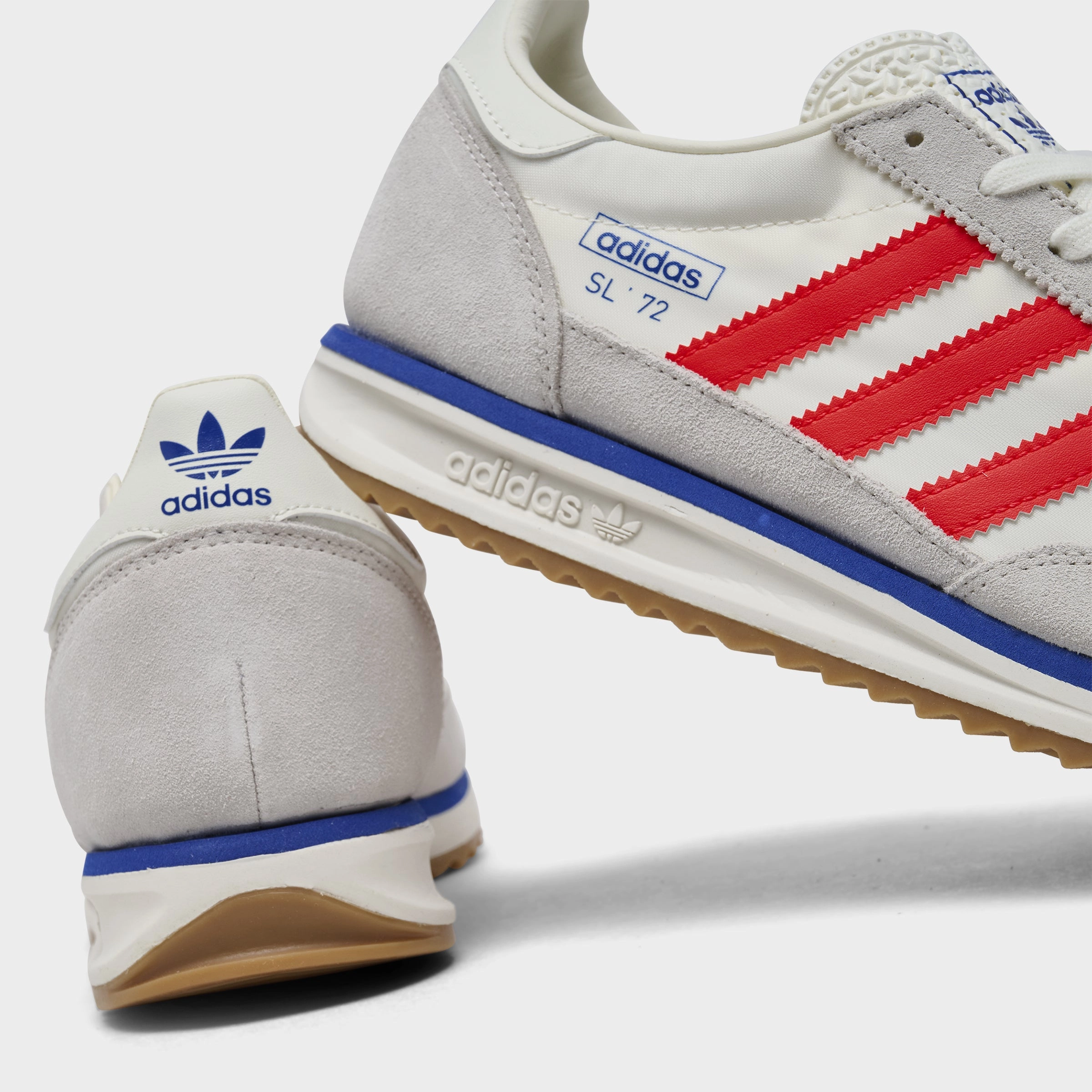 adidas SL 72 RS White / Red - Blue Outdoor Casual